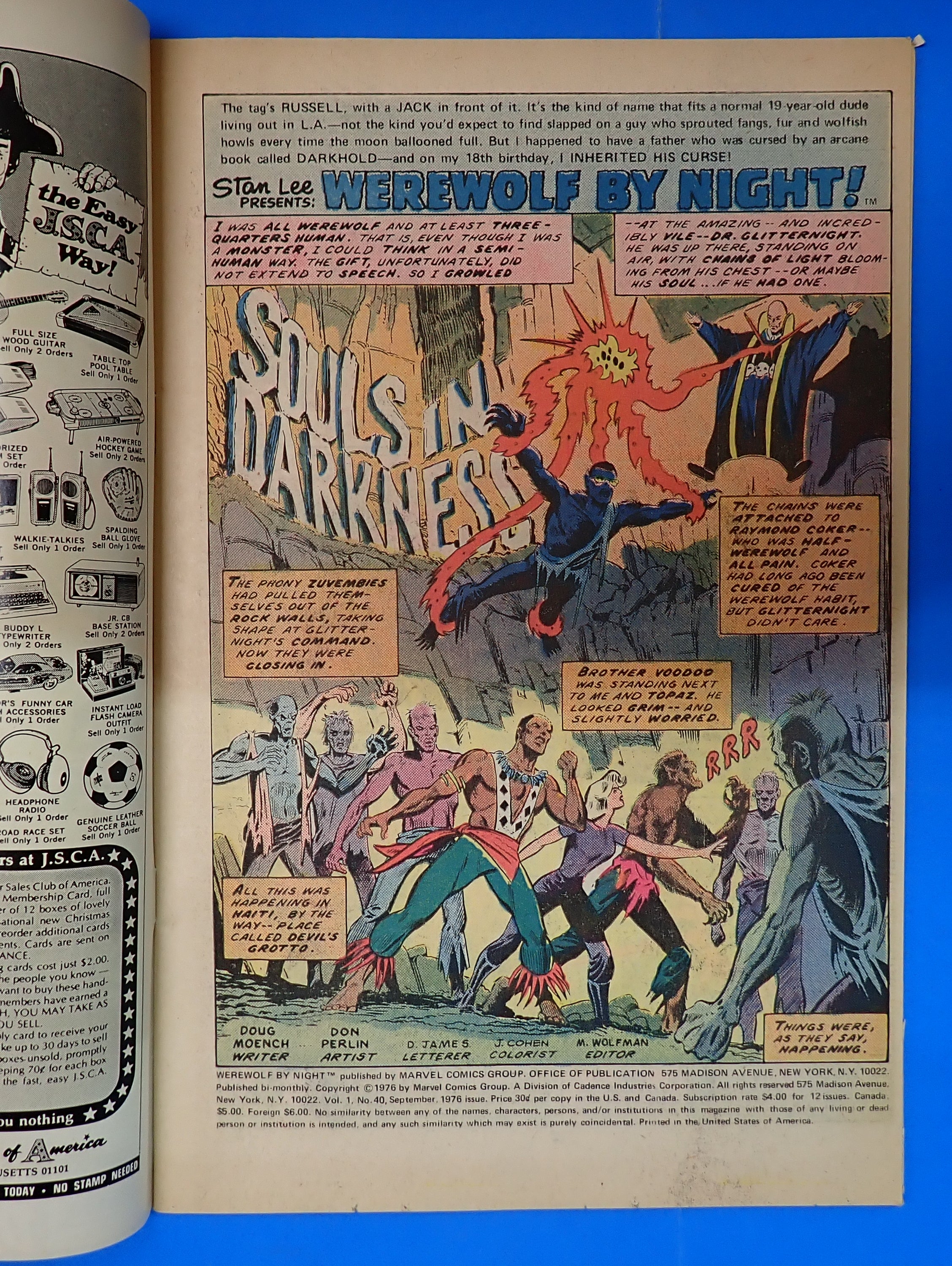 Werewolf by Night #40 (1976) - FN- (5.5)