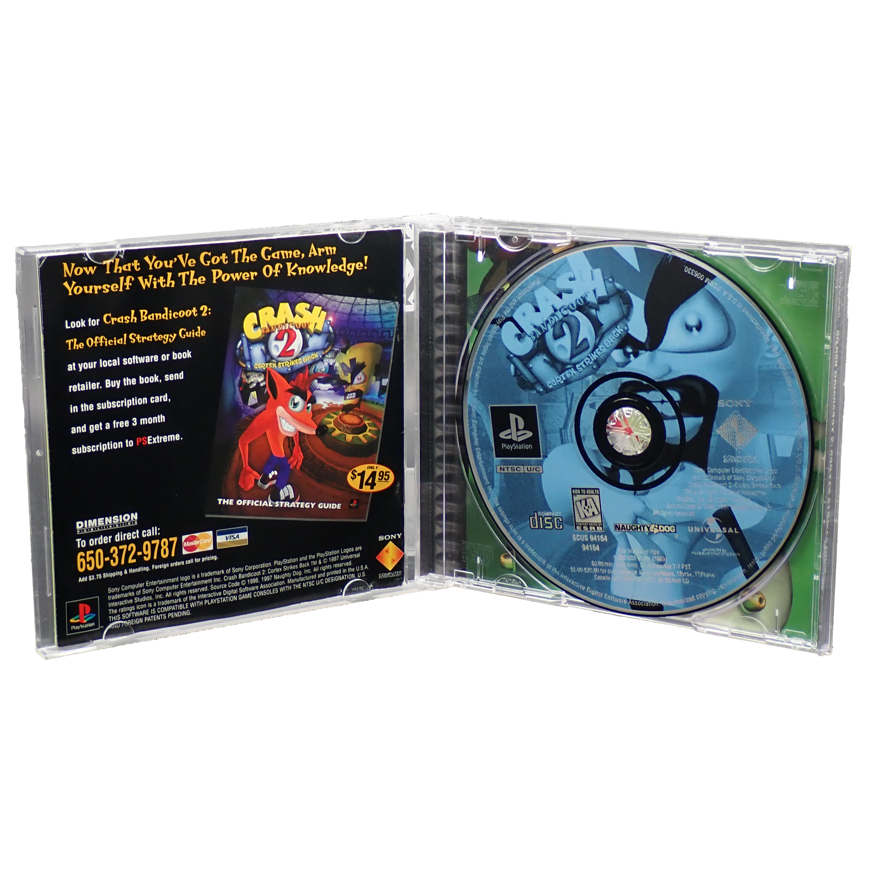Crash Bandicoot 2 Cortex Strikes Back - PS1