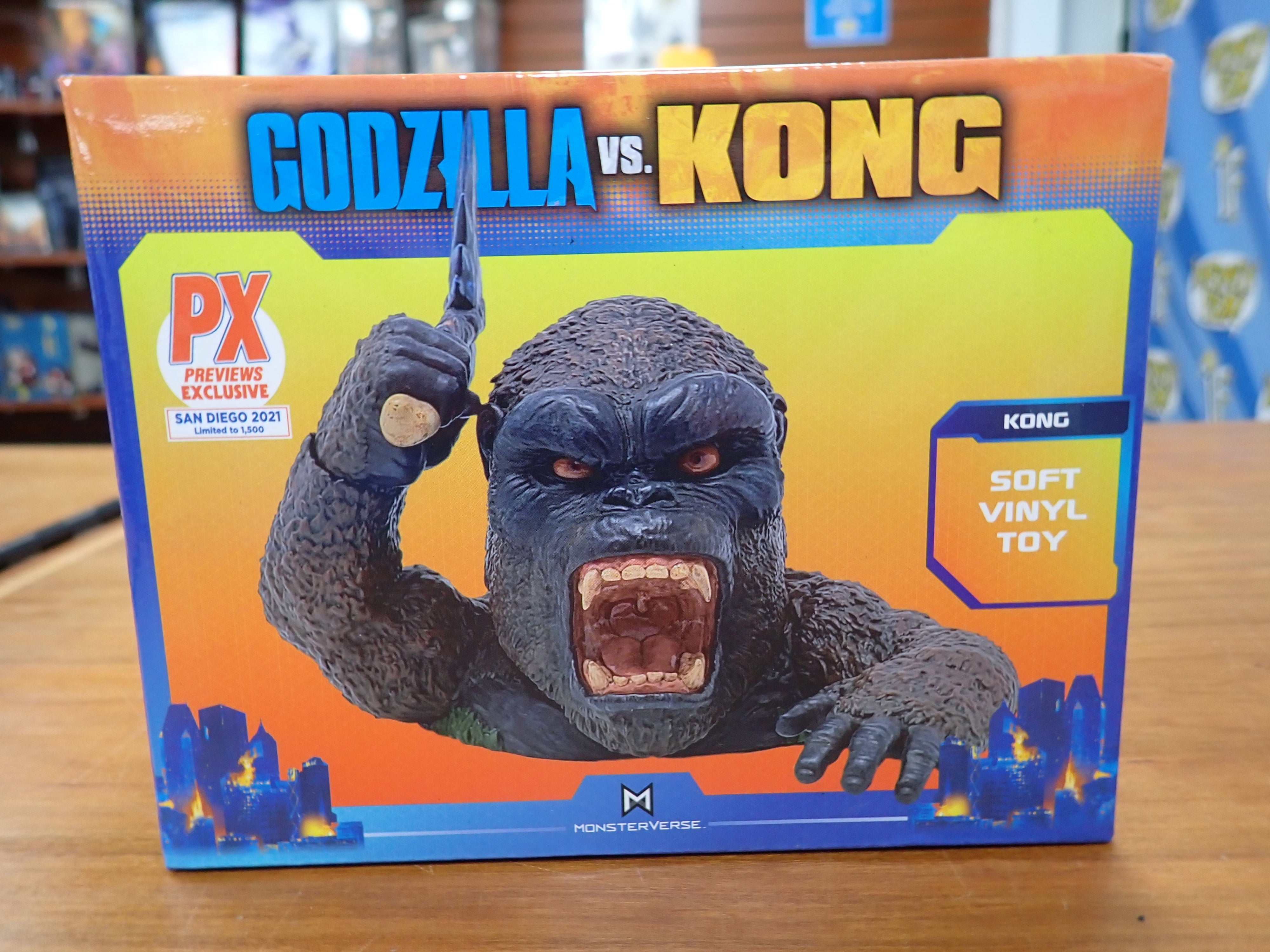 Mondo - Godzilla VS. Kong - Kong soft vinyl toy