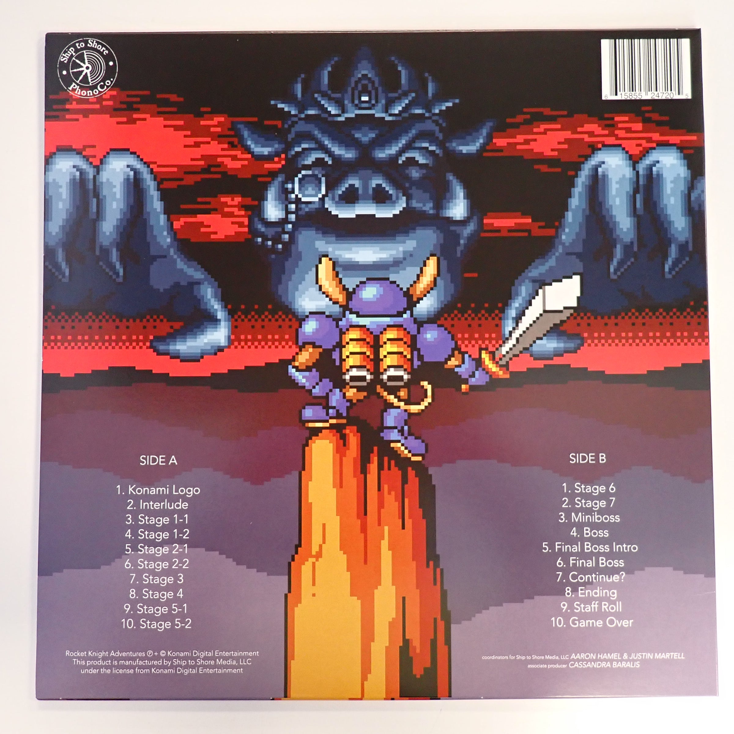 Rocket Knight Adventures OST (Ship to Shore) - Vinyl [Pre-Owned]