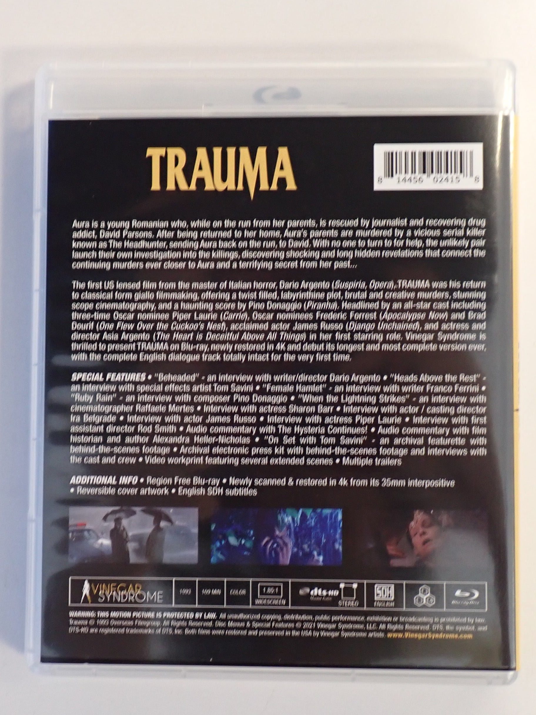 Trauma - Blu-Ray [Pre-Owned]