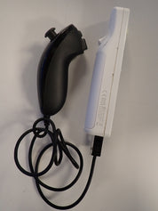 Wii Controller and Nunchuk - White [Pre-Owned]