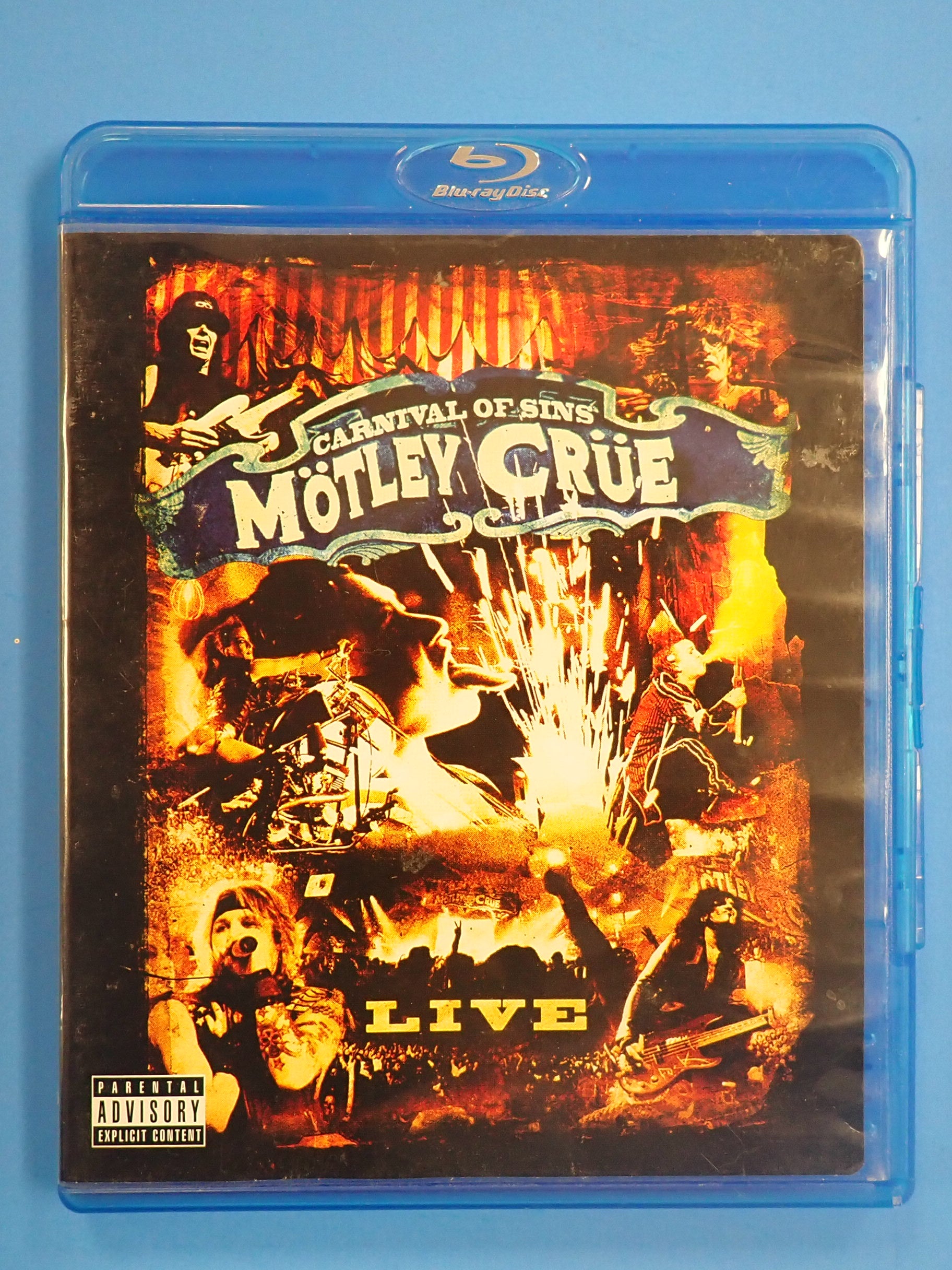 Carnival of Sins Motley Crue Live - Blu-ray [Pre-Owned]