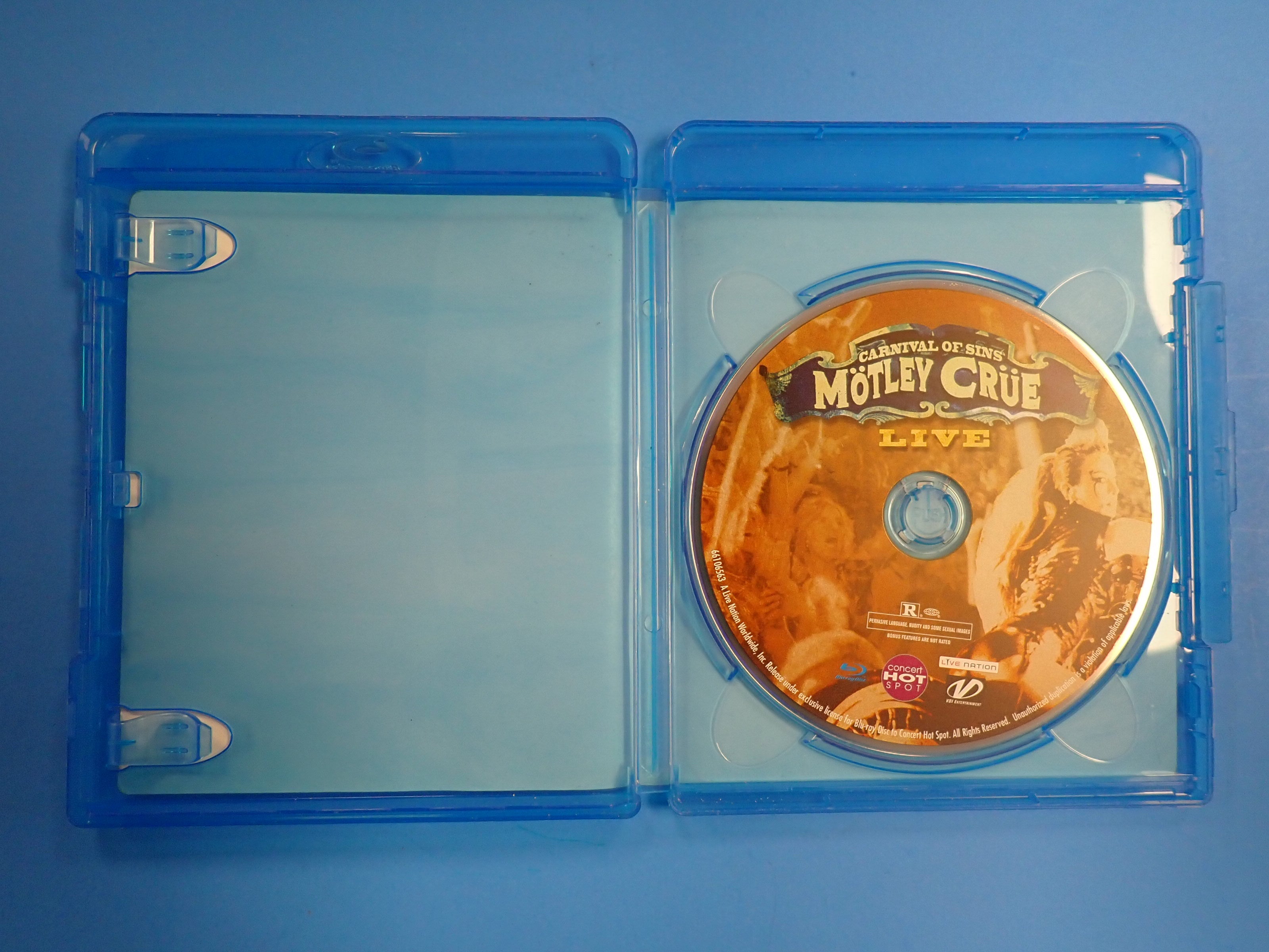 Carnival of Sins Motley Crue Live - Blu-ray [Pre-Owned]