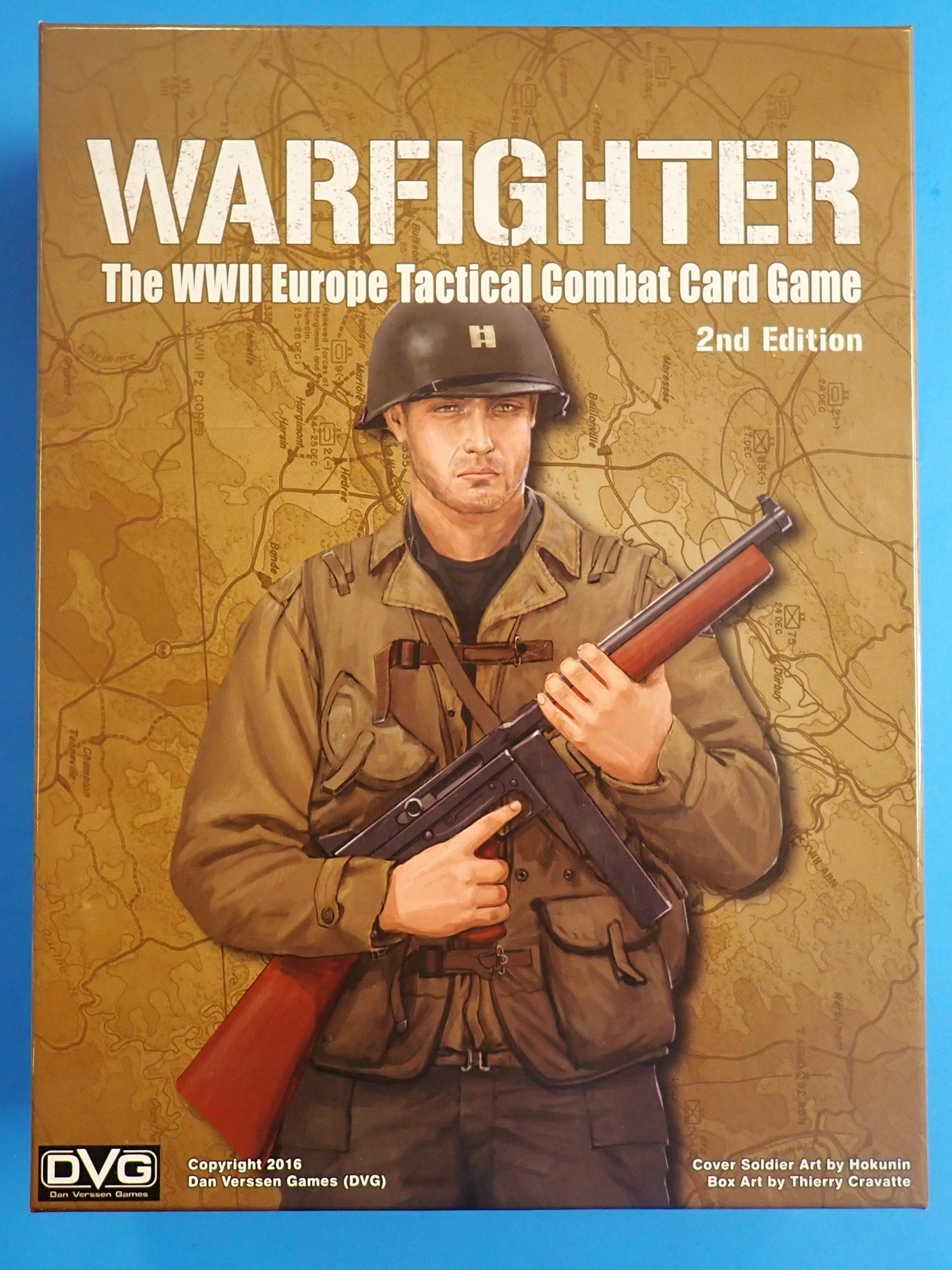 Warfighter WWII Europe Tactical Combat Card Game 2nd Edition [Pre-Owned]
