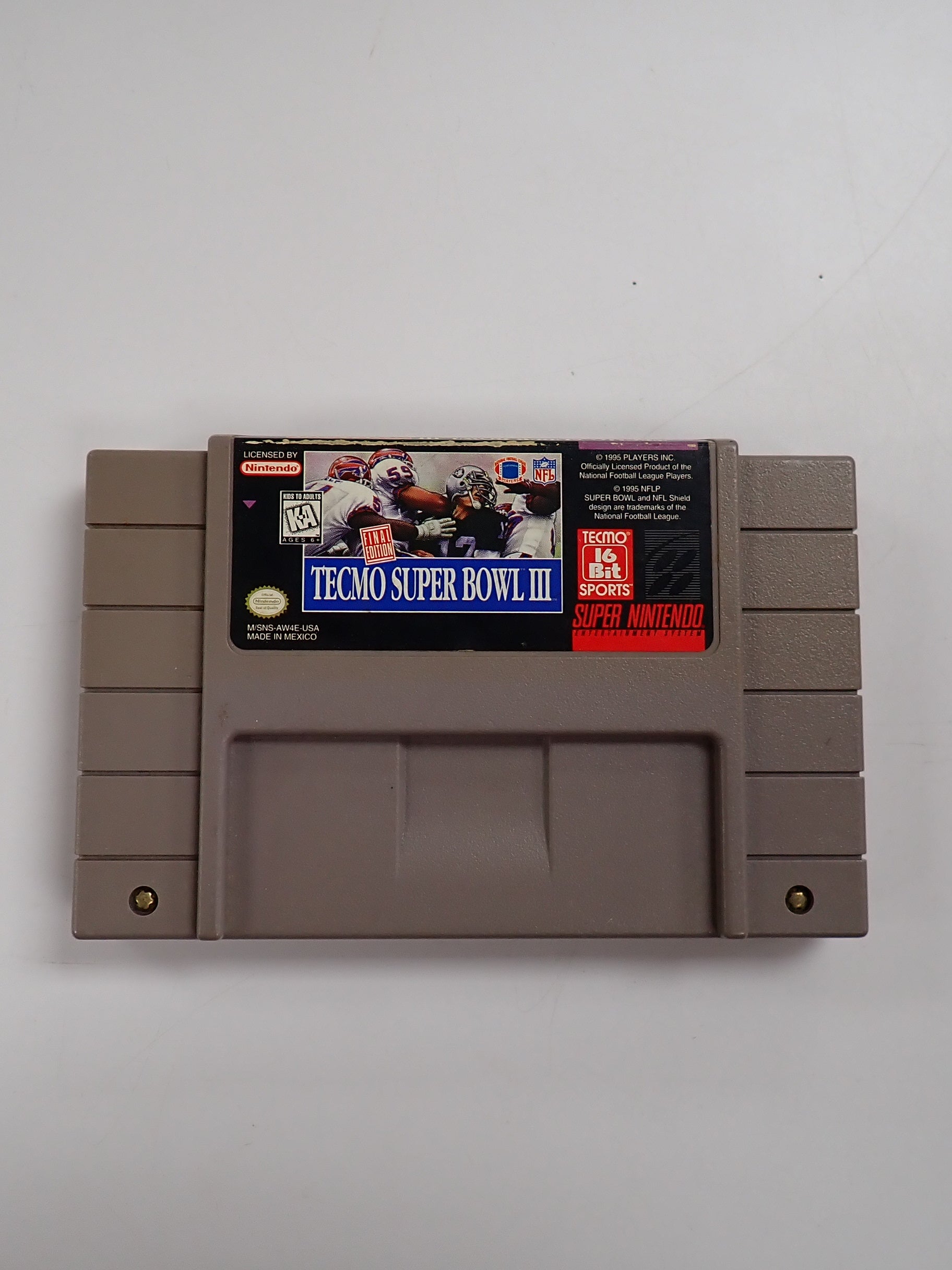 Tecmo Superbowl III - SNES [Loose]