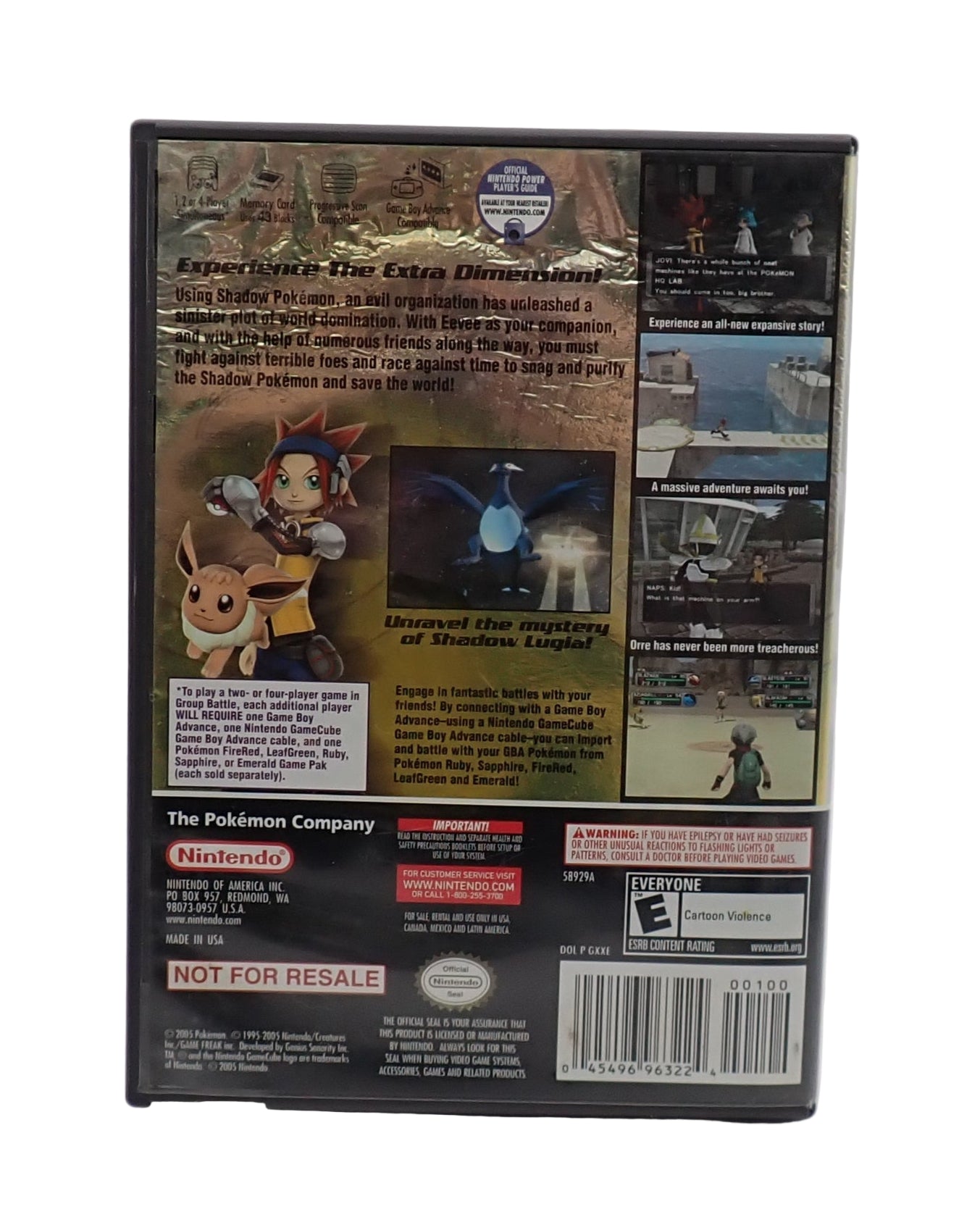 Pokemon XD Gale of Darkness [Not for Resale] - Nintendo Gamecube