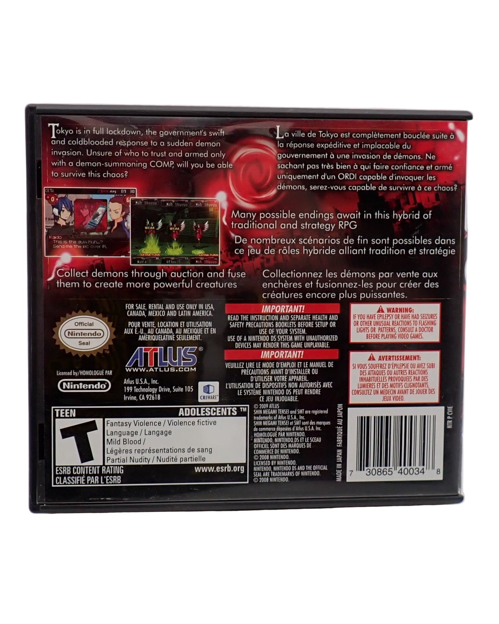 Shin Megami Tensei: Devil Survivor - DS