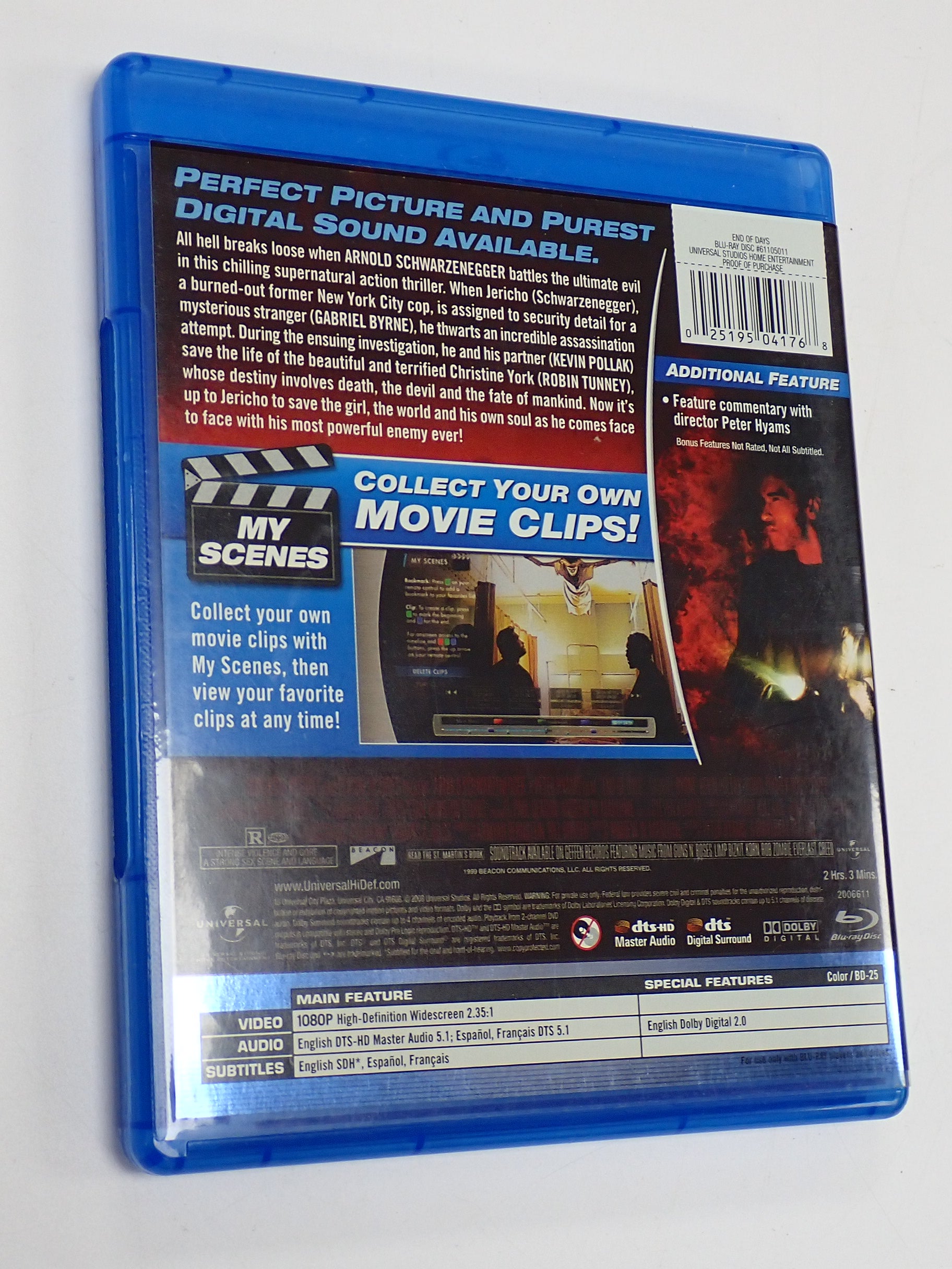 End of Days - Blu-Ray [Pre-Owned]