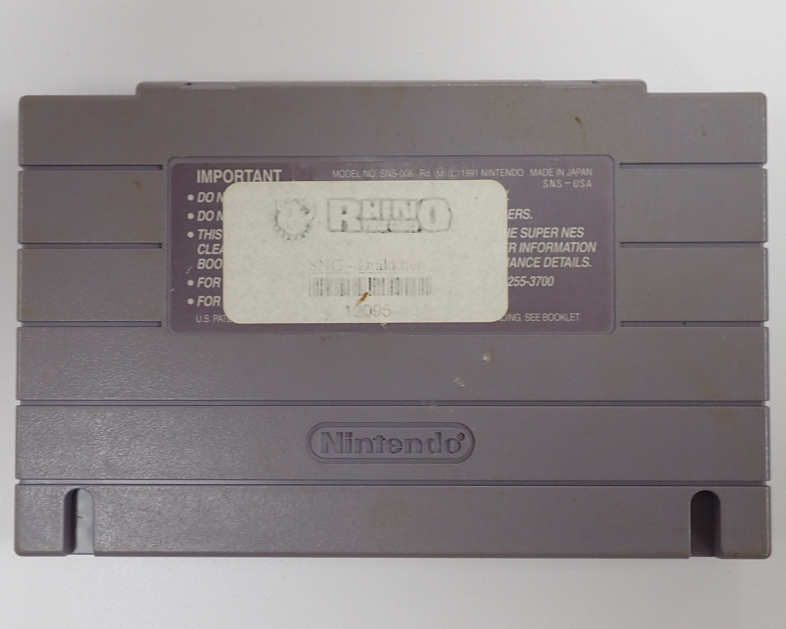 Drakkhen - SNES