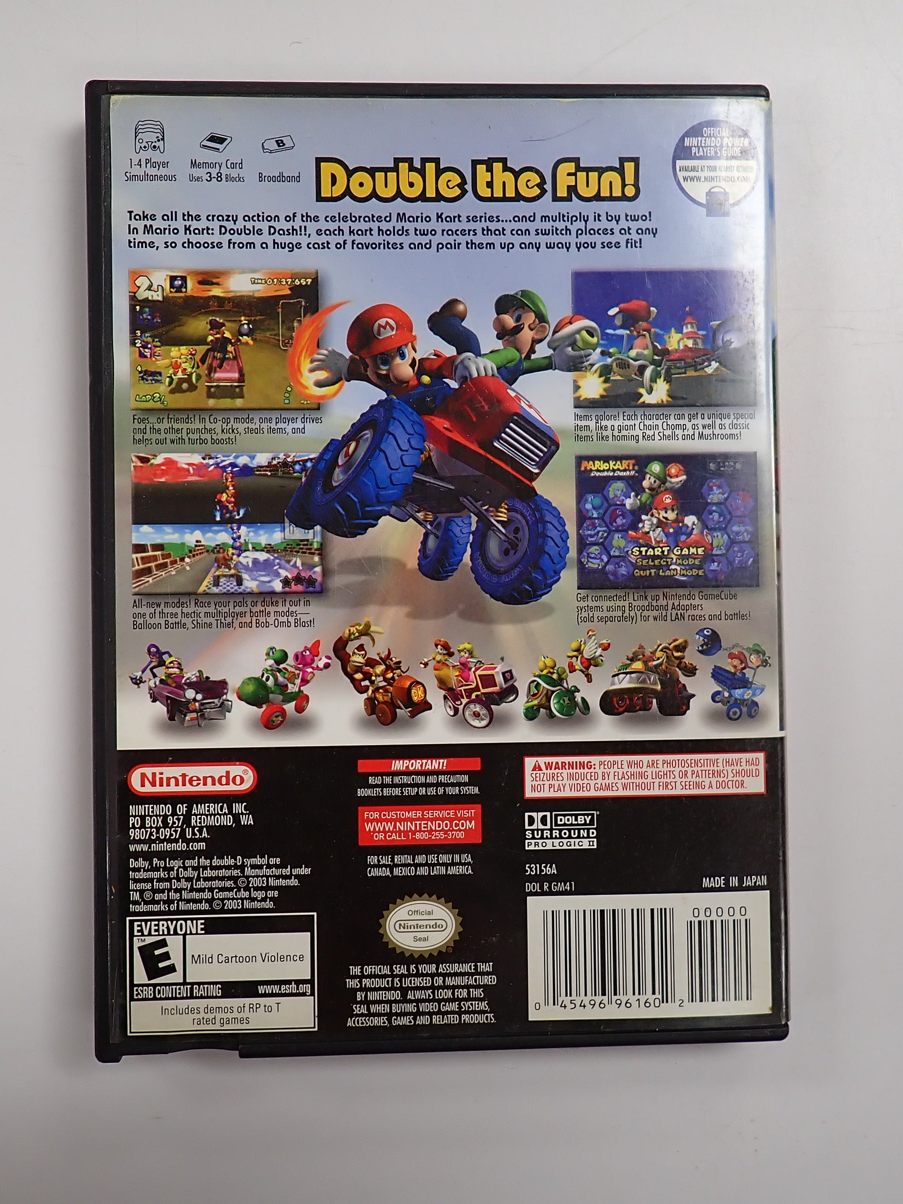 Mario Kart Double Dash!! - GameCube