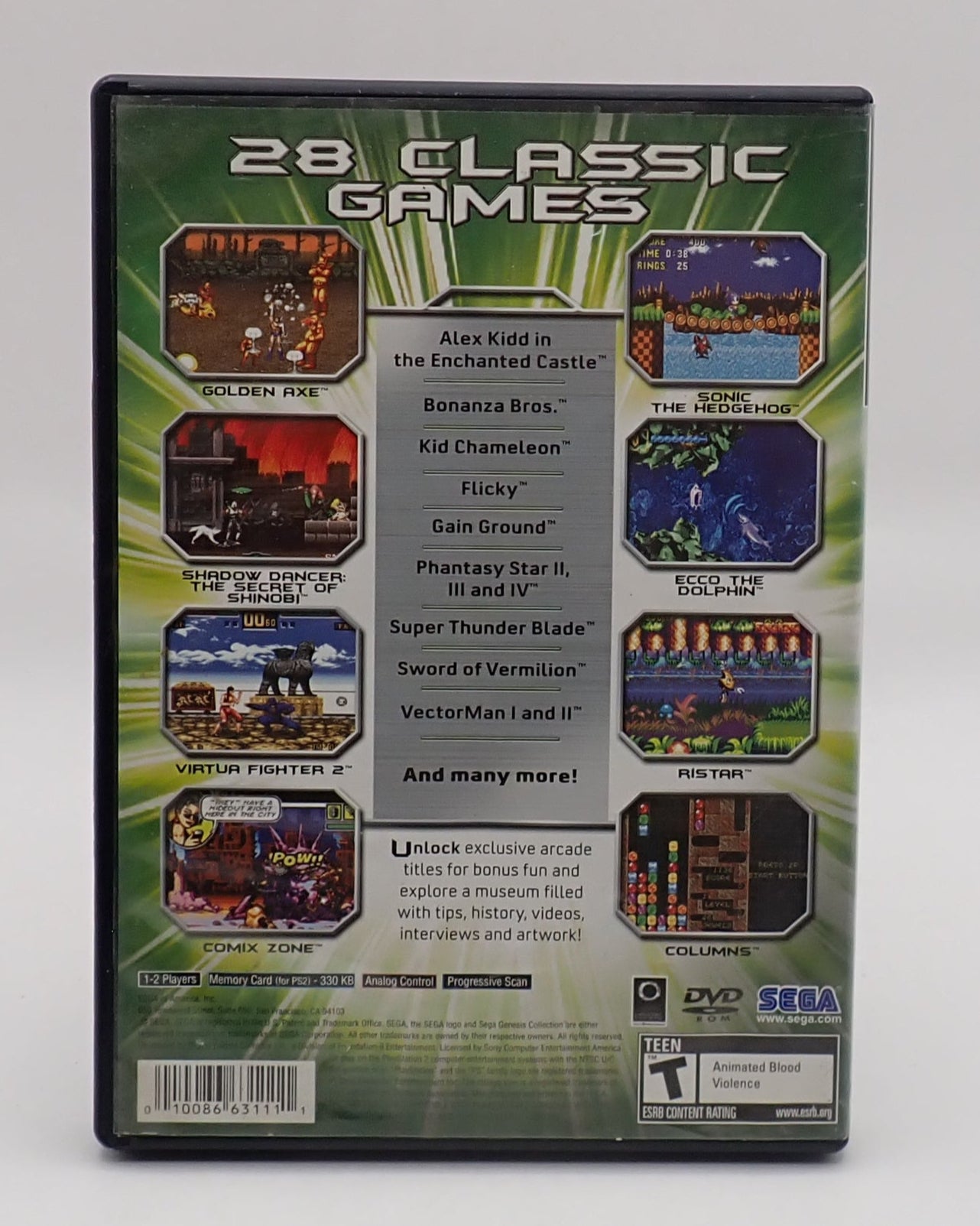Sega Genesis Collection - PS2