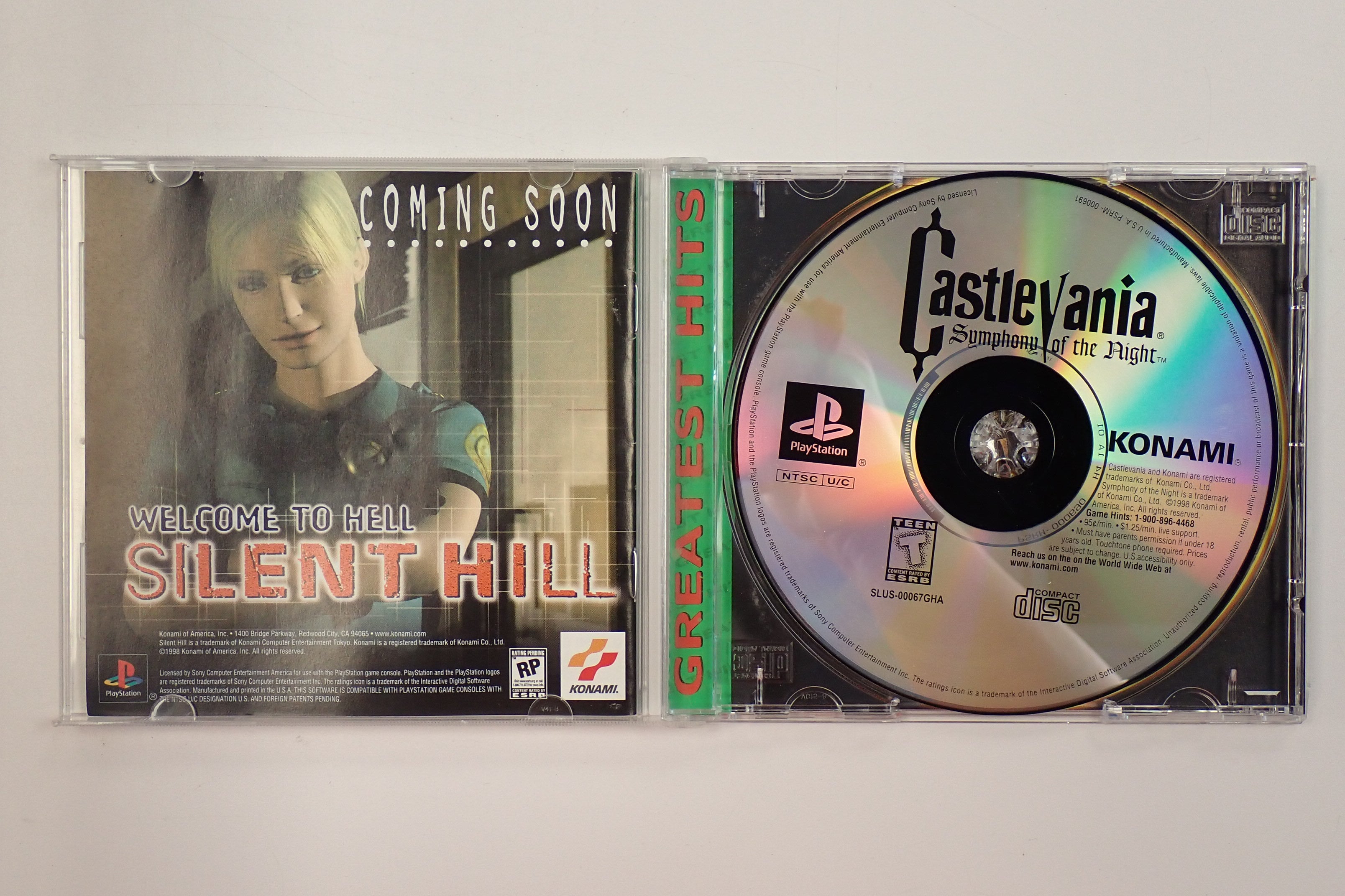 Castlevania Symphony of the Night [Greatest Hits] - PS1