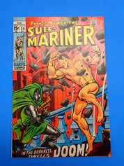 Sub-Mariner #20 - 1st battle of Doctor Doom vs Namor