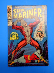 Sub-Mariner #5 - 1st Appearance and Origin of Tiger Shark