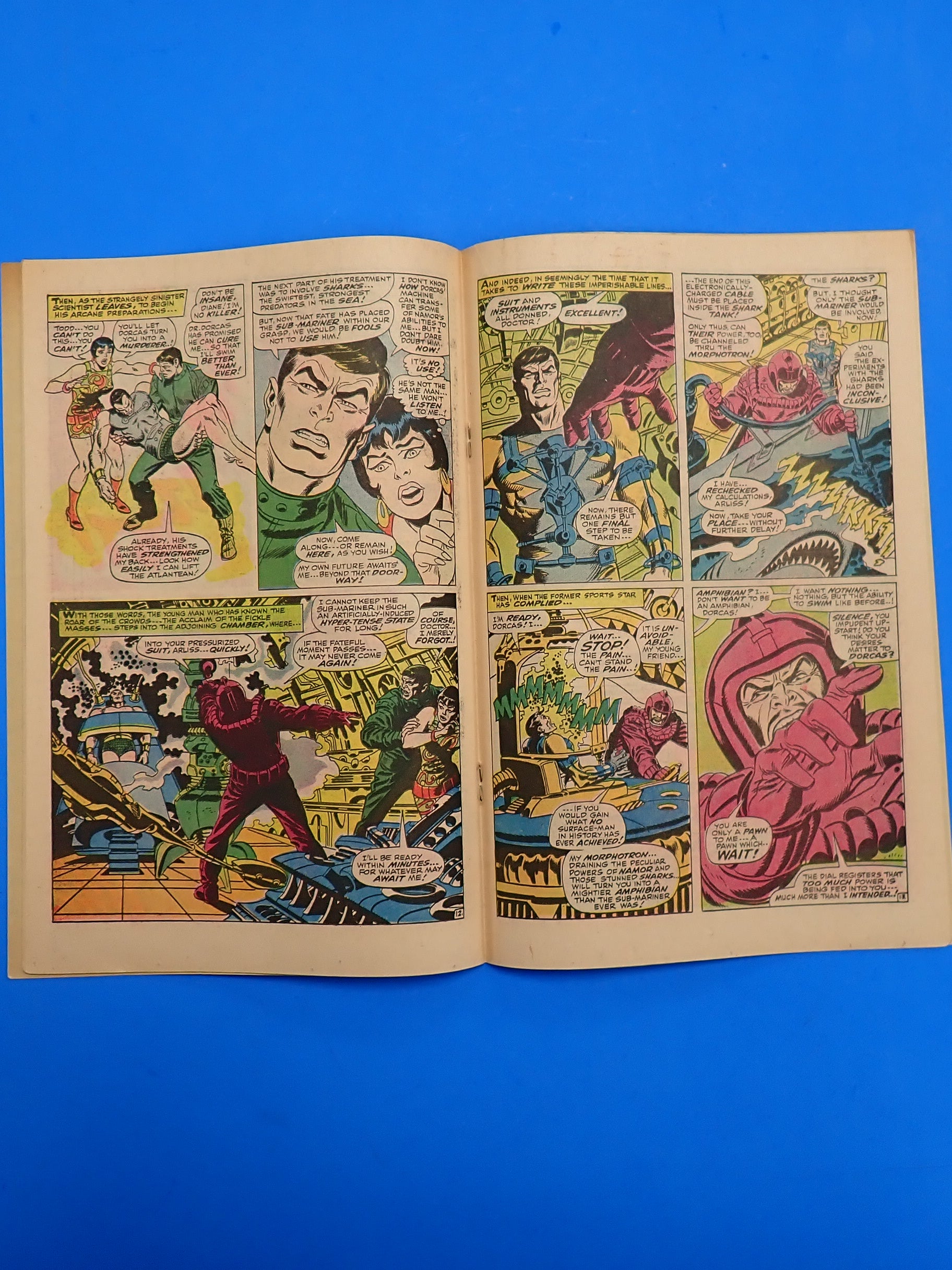Sub-Mariner #5 - 1st Appearance and Origin of Tiger Shark