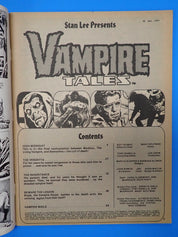 Vampire Tales #8 (1974) - NM (9.4) - 1st Solo story feat. Blade