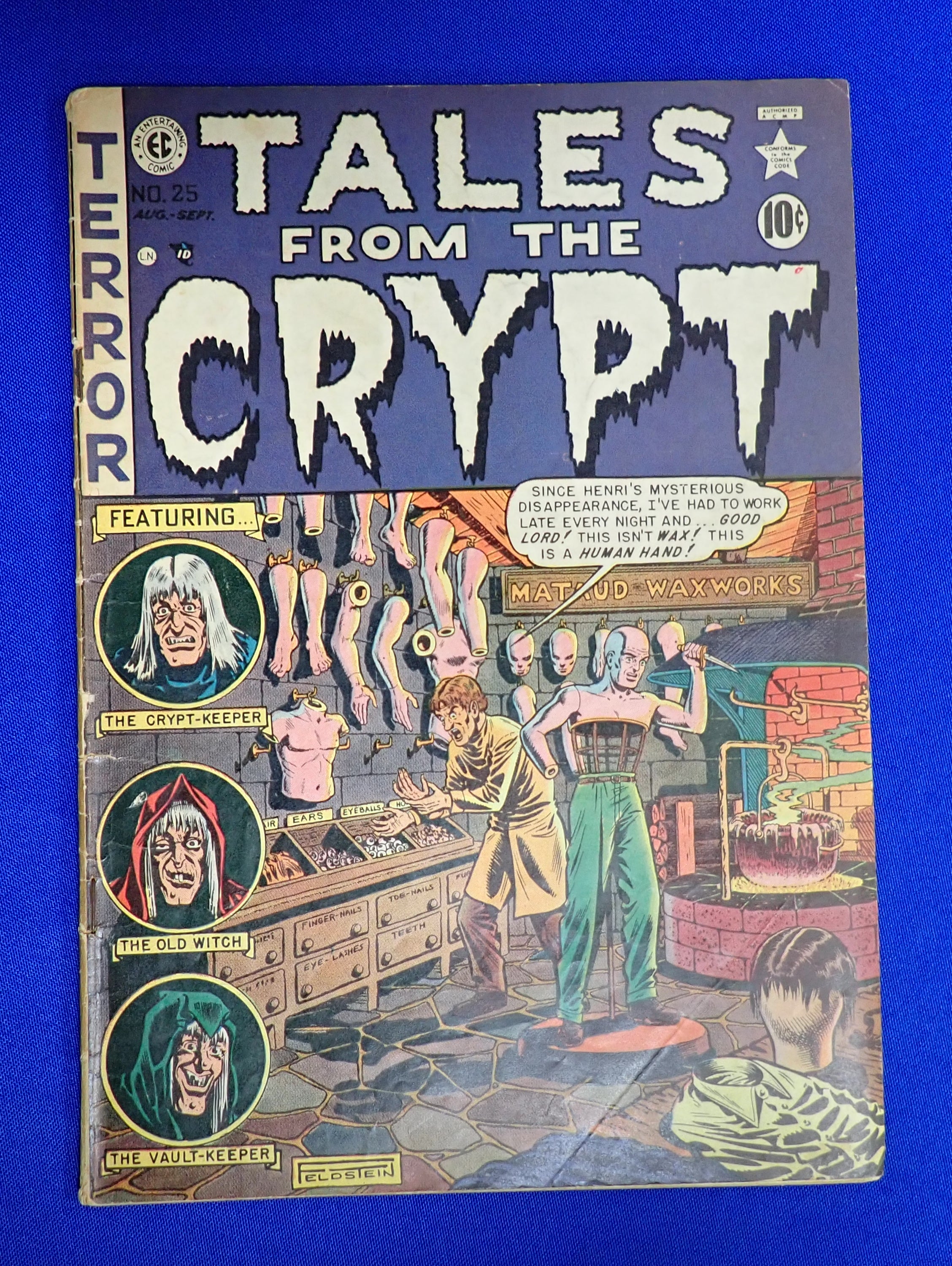 Tales from the Crypt #25 (1951) - VG- (3.5) - Pre-Code Horror