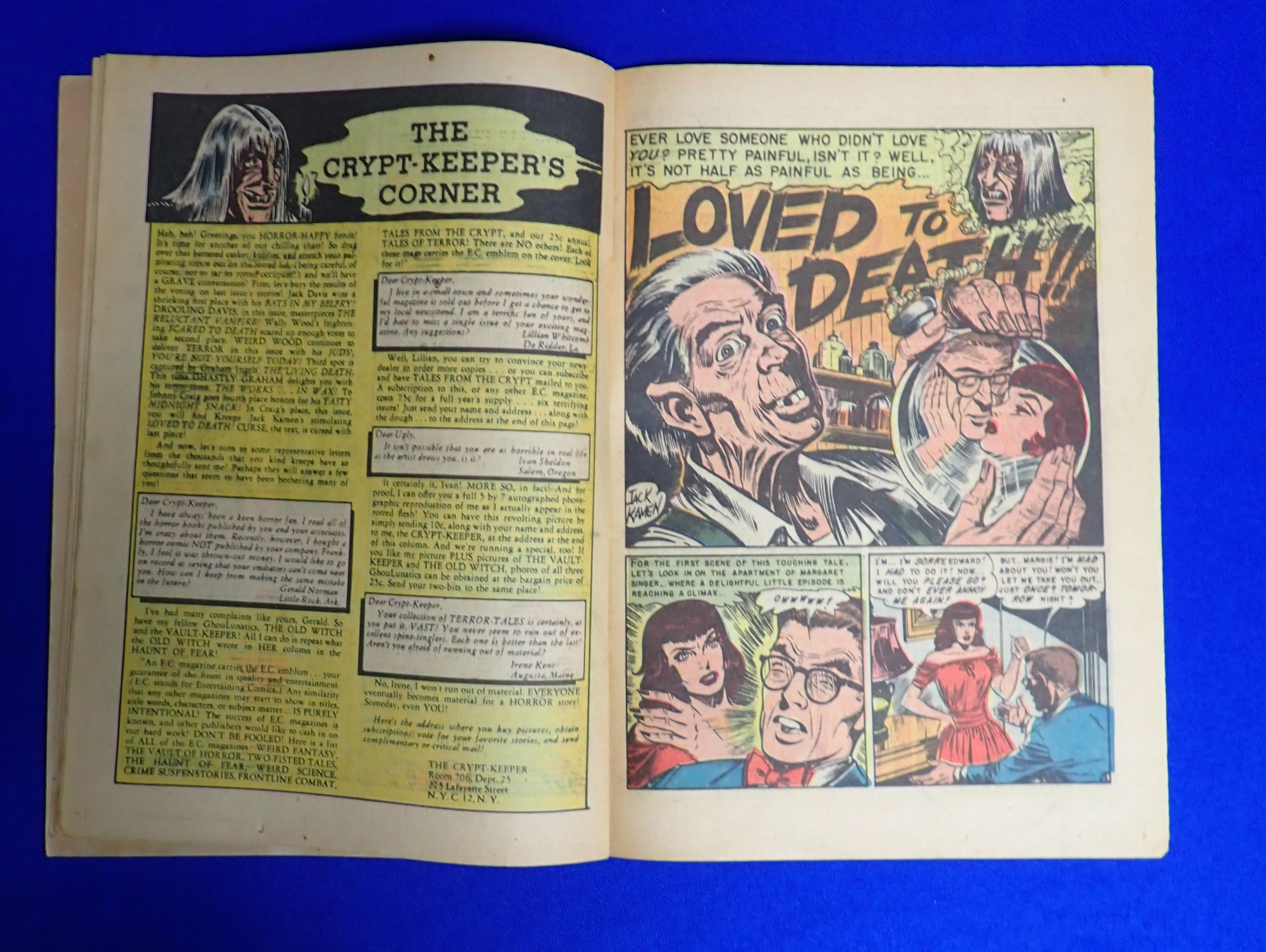 Tales from the Crypt #25 (1951) - VG- (3.5) - Pre-Code Horror