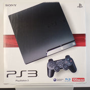 PlayStation 3 Slim PS3 Console/System [In Box / 120GB] - Charcoal Black