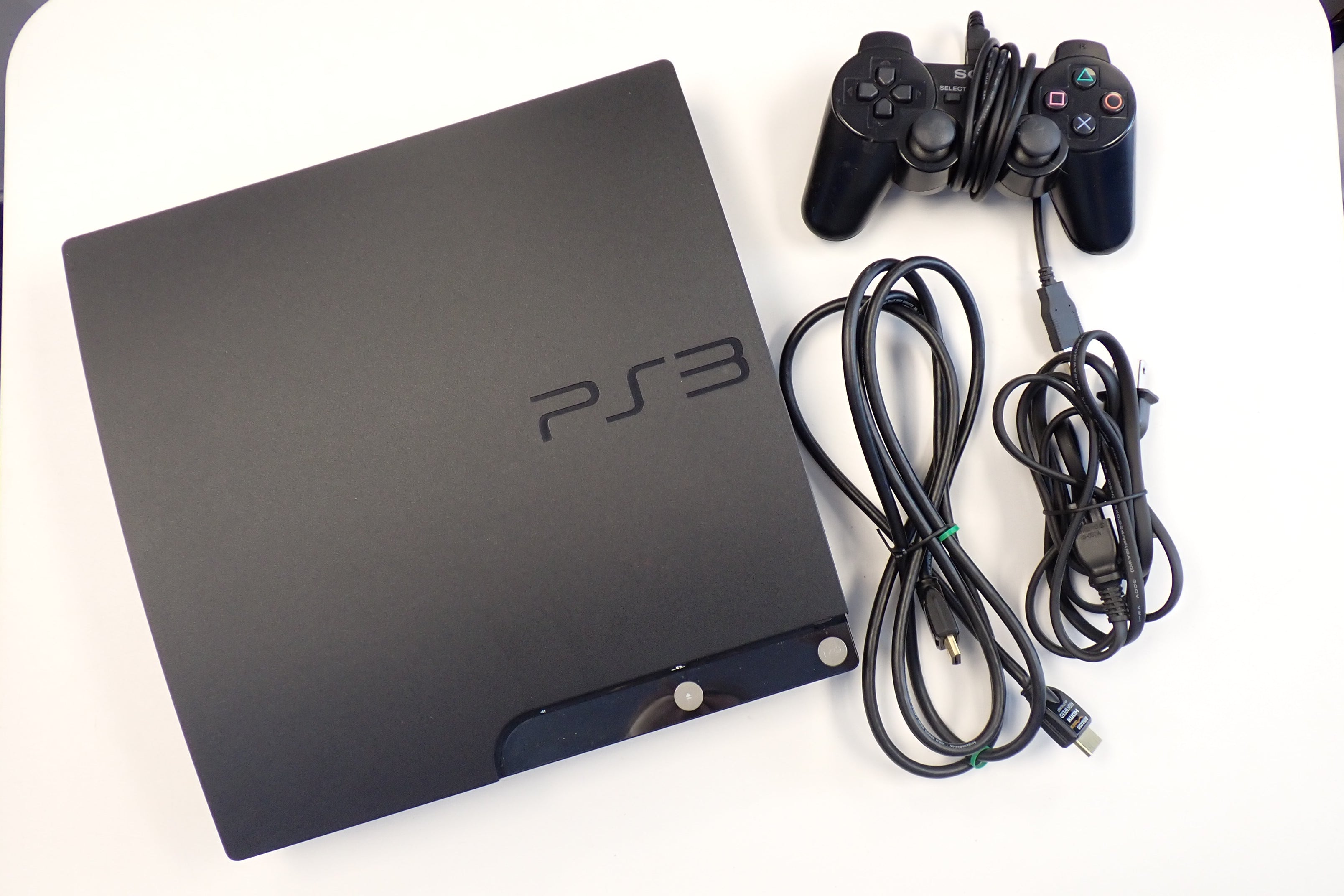 PlayStation 3 Slim PS3 Console/System [In Box / 120GB] - Charcoal Black