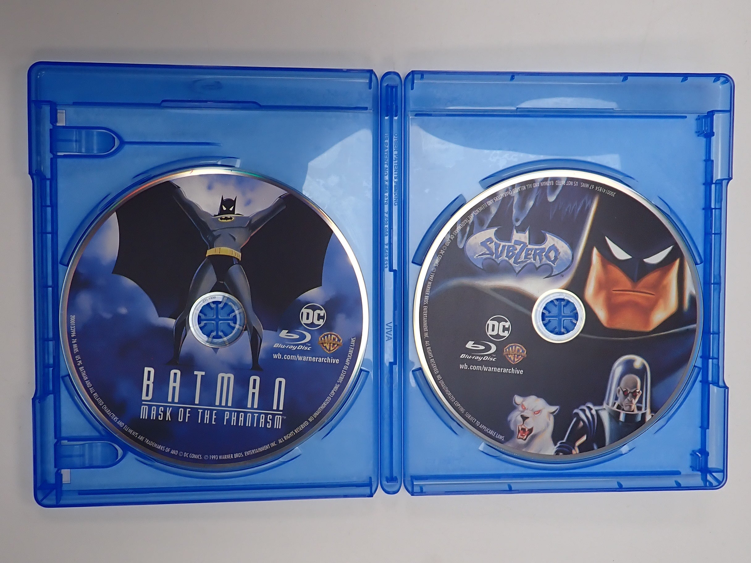 Batman: Mask of the Phantasm/Batman & Mr. Freeze: Sub Zero (DC Double Feature) - Blu-Ray [Pre-Owned]