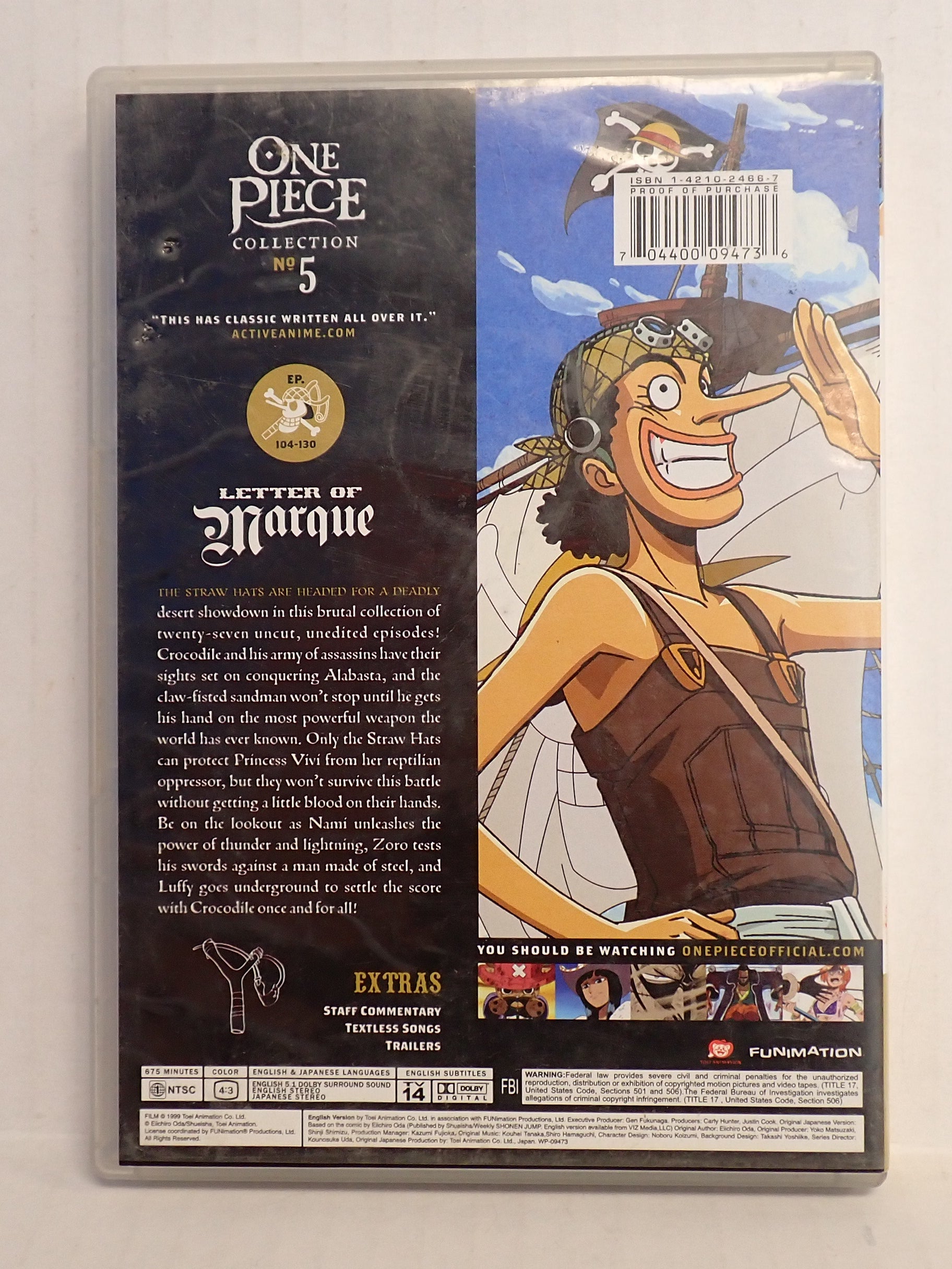 One Piece Collection 5 - DVD [Pre-Owned]