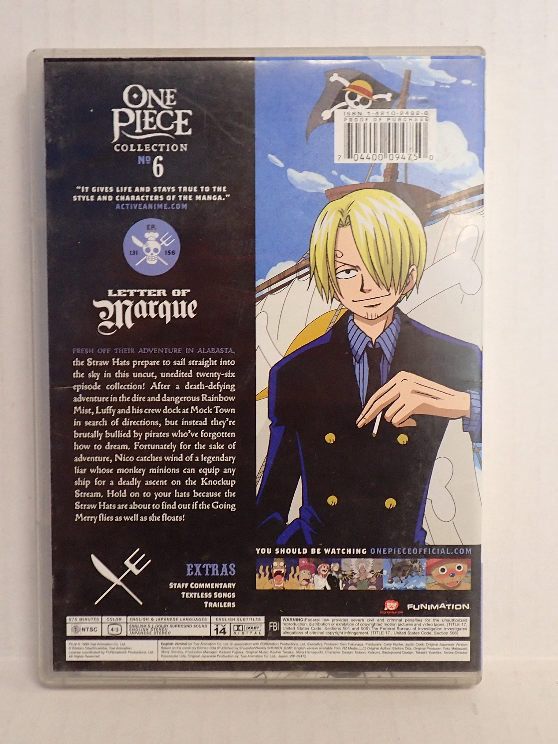 One Piece Collection 6 - DVD [Pre-Owned]