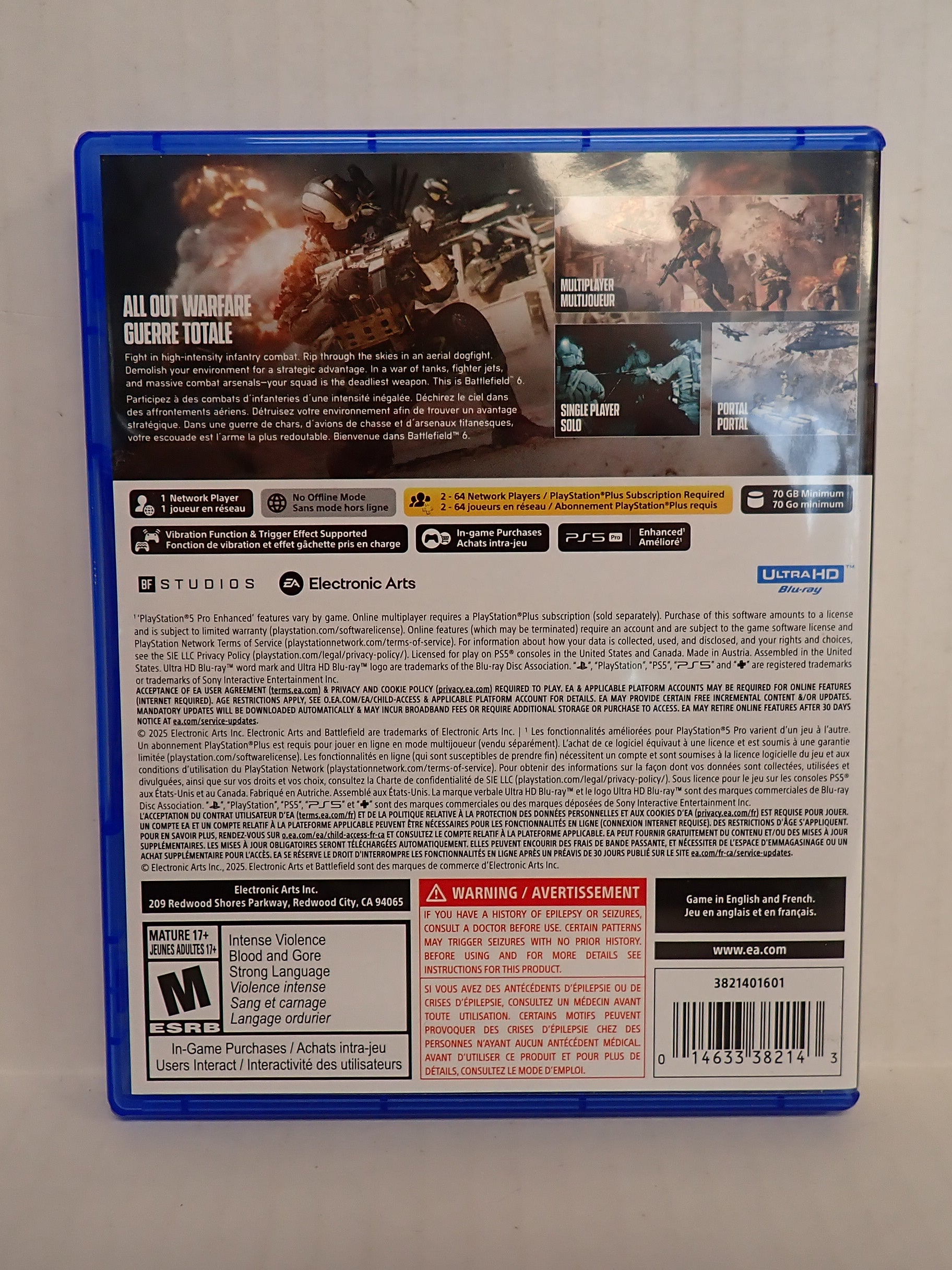 Battlefield 6 - PS5 [Pre-Owned]