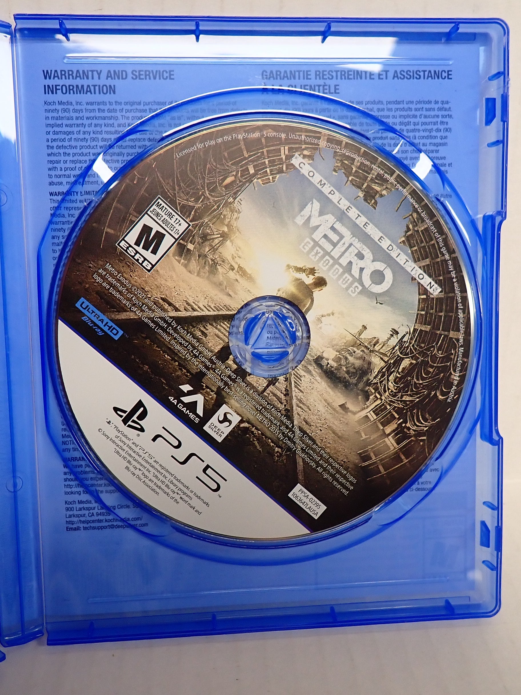 Metro Exodus Complete Edition - PS5 [Pre-Owned]
