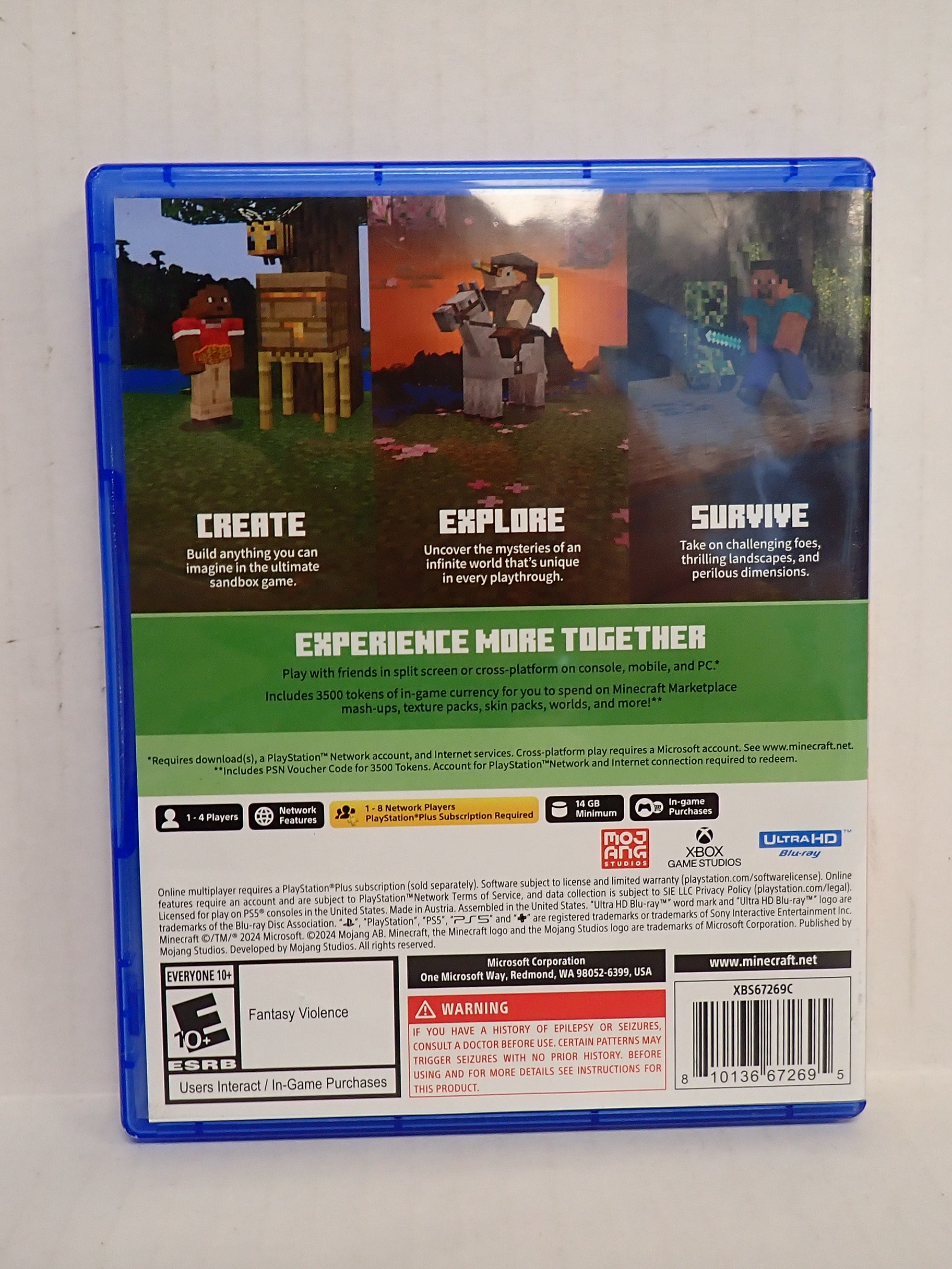 Minecraft - PS5 [Pre-Owned]