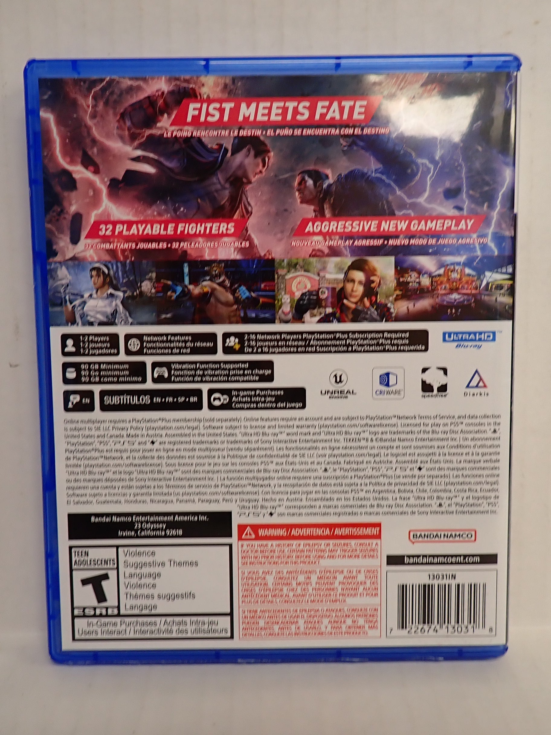Tekken 8 - PS5 [Pre-Owned]