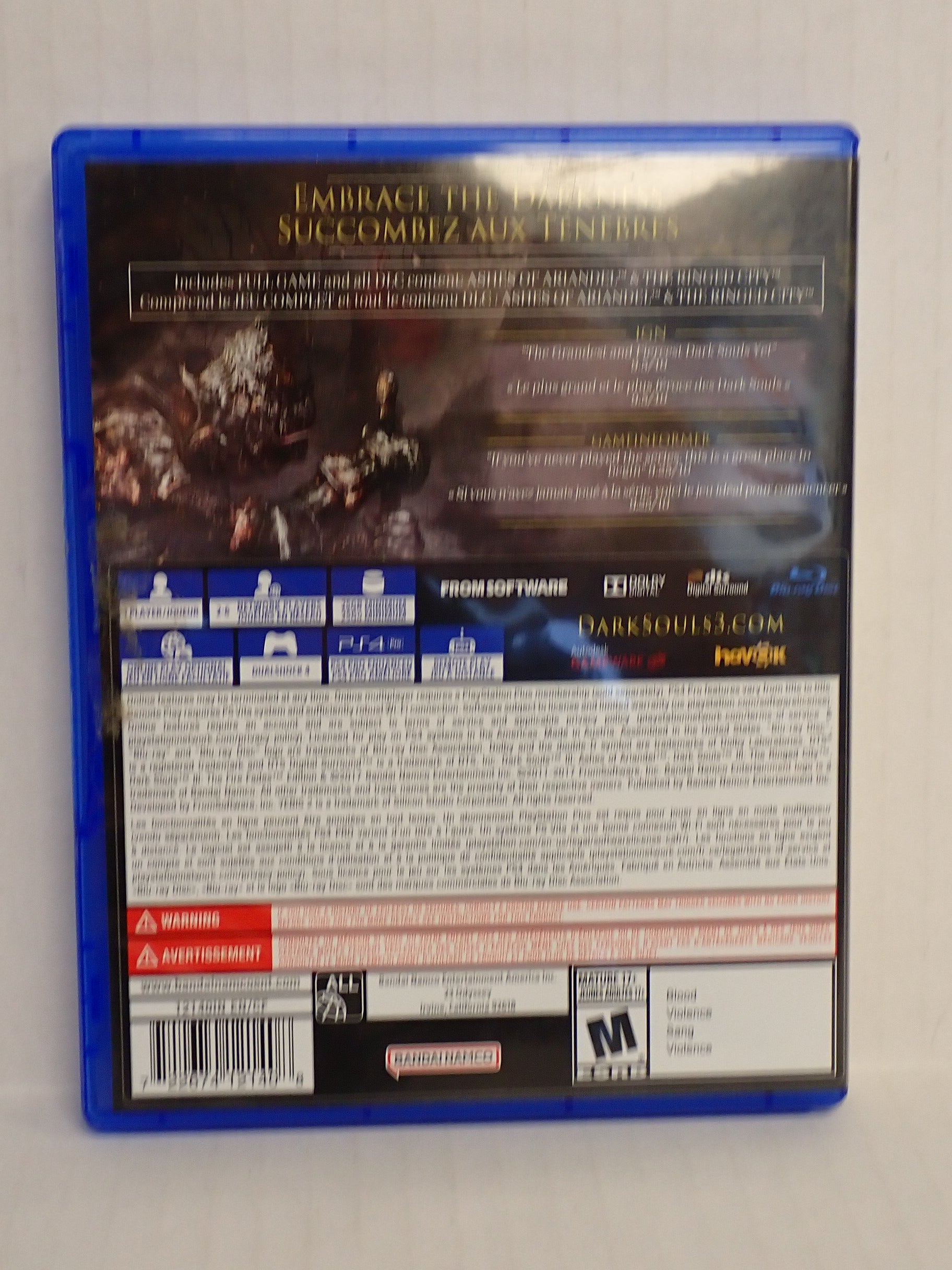 Dark Souls III The Fire Fades Edition - PS4 [Pre-Owned]