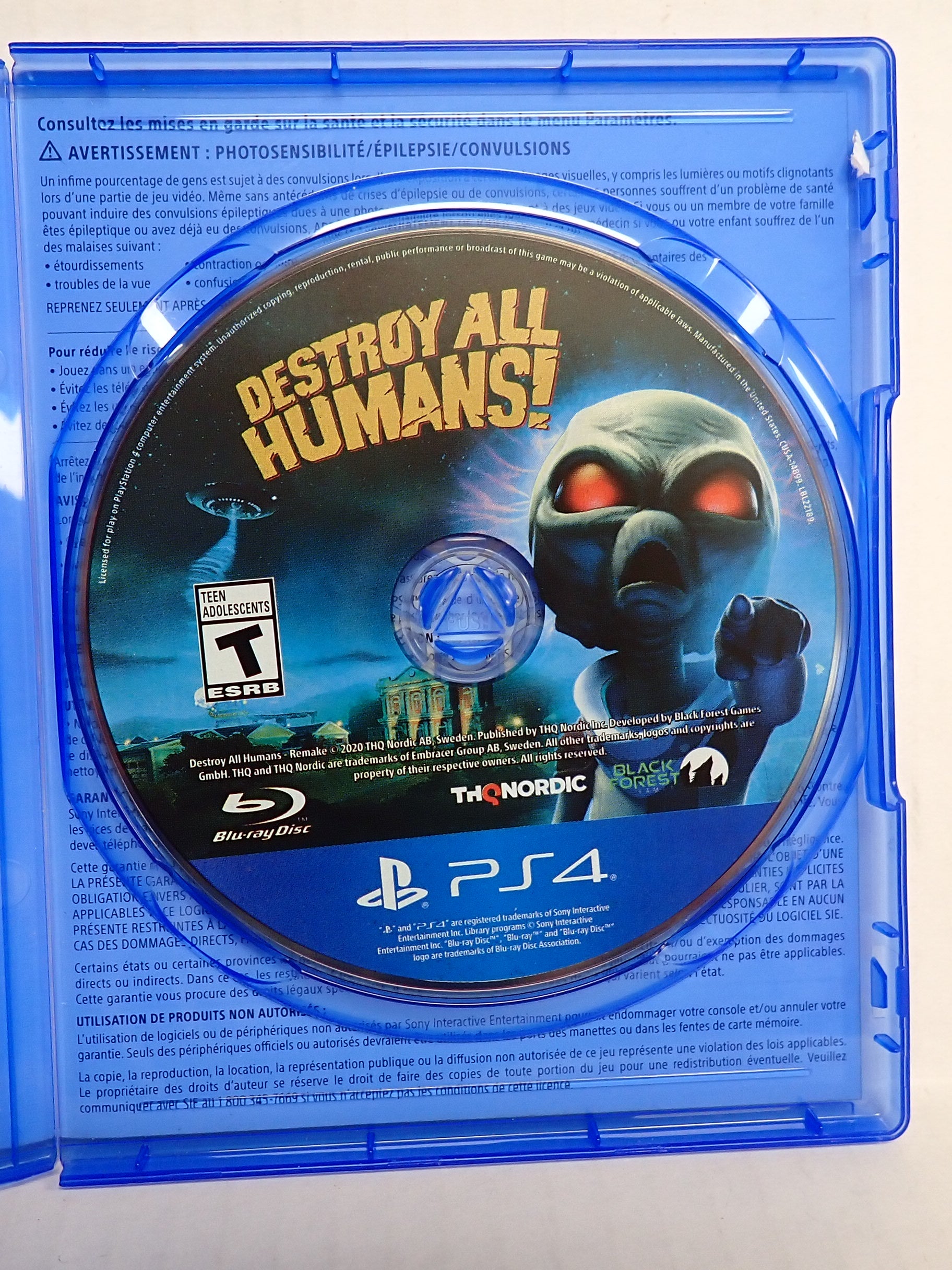Destroy All Humans - PS4 [Pre-Owned]
