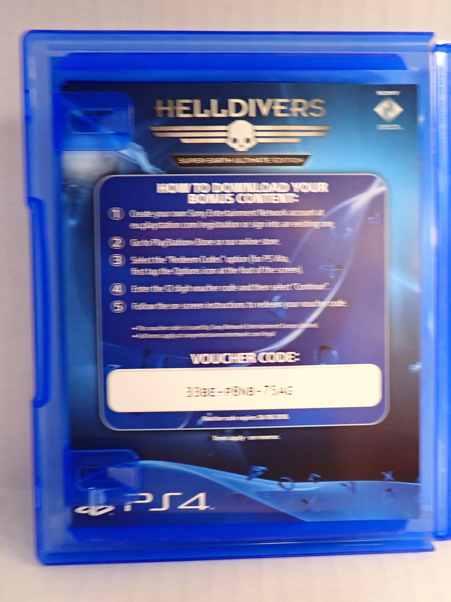 Helldivers Super-Earth Ultimate Edition - PS4 [Pre-Owned]