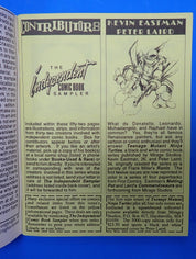 The Independent Comic Book Sampler #2 (1988) - VF+ (8.5) - Cover Art by Eastman and Laird