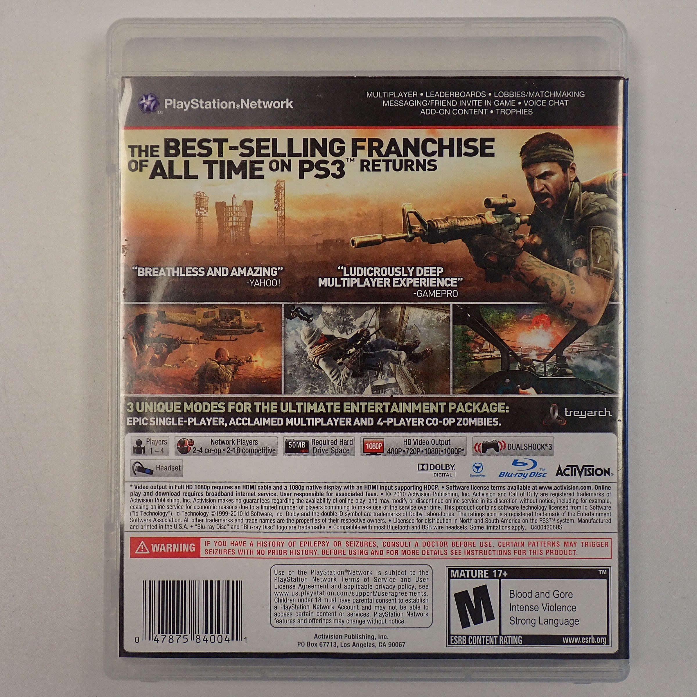 Call of Duty Black Ops - PS3