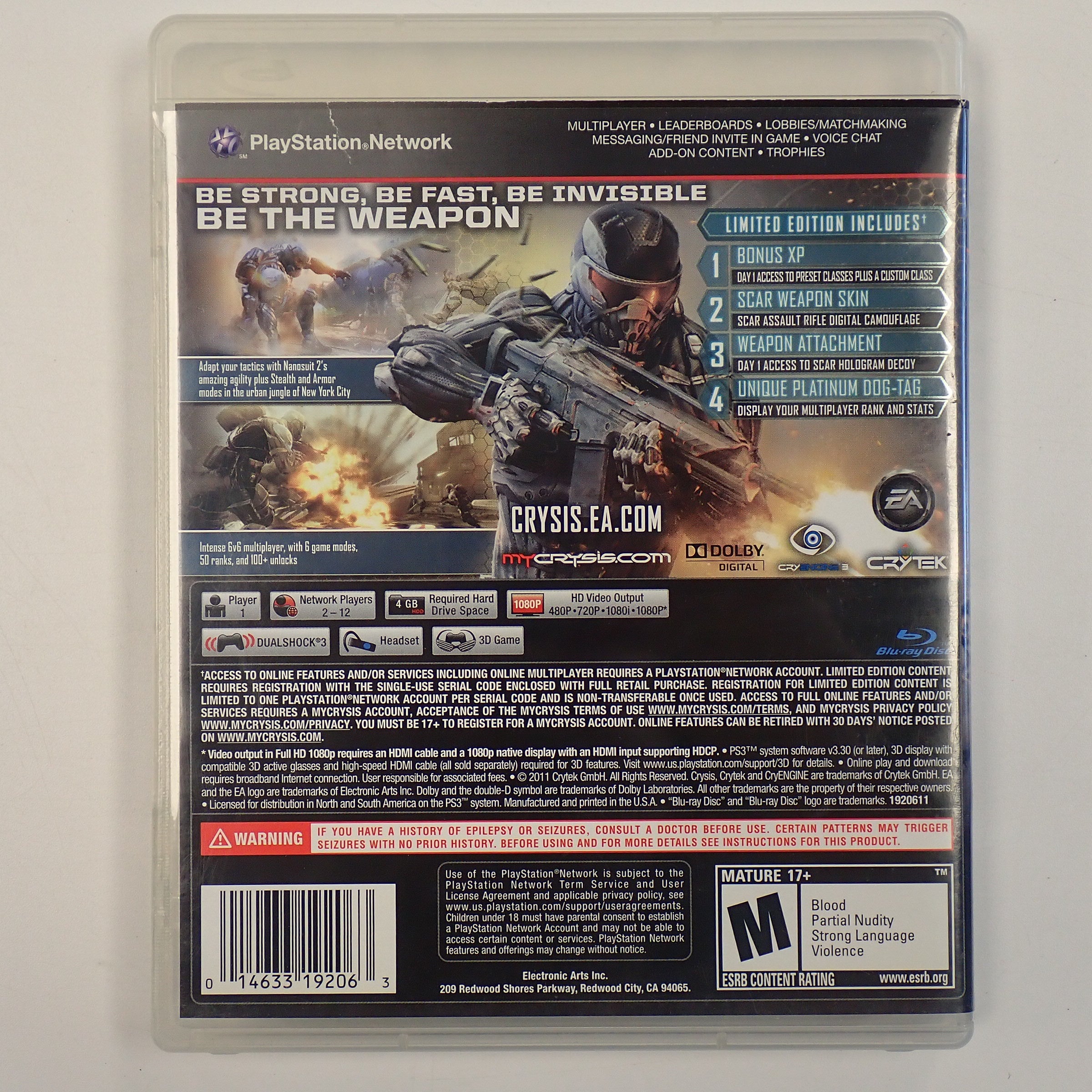 Crysis 2 [Limited Edition] - PS3