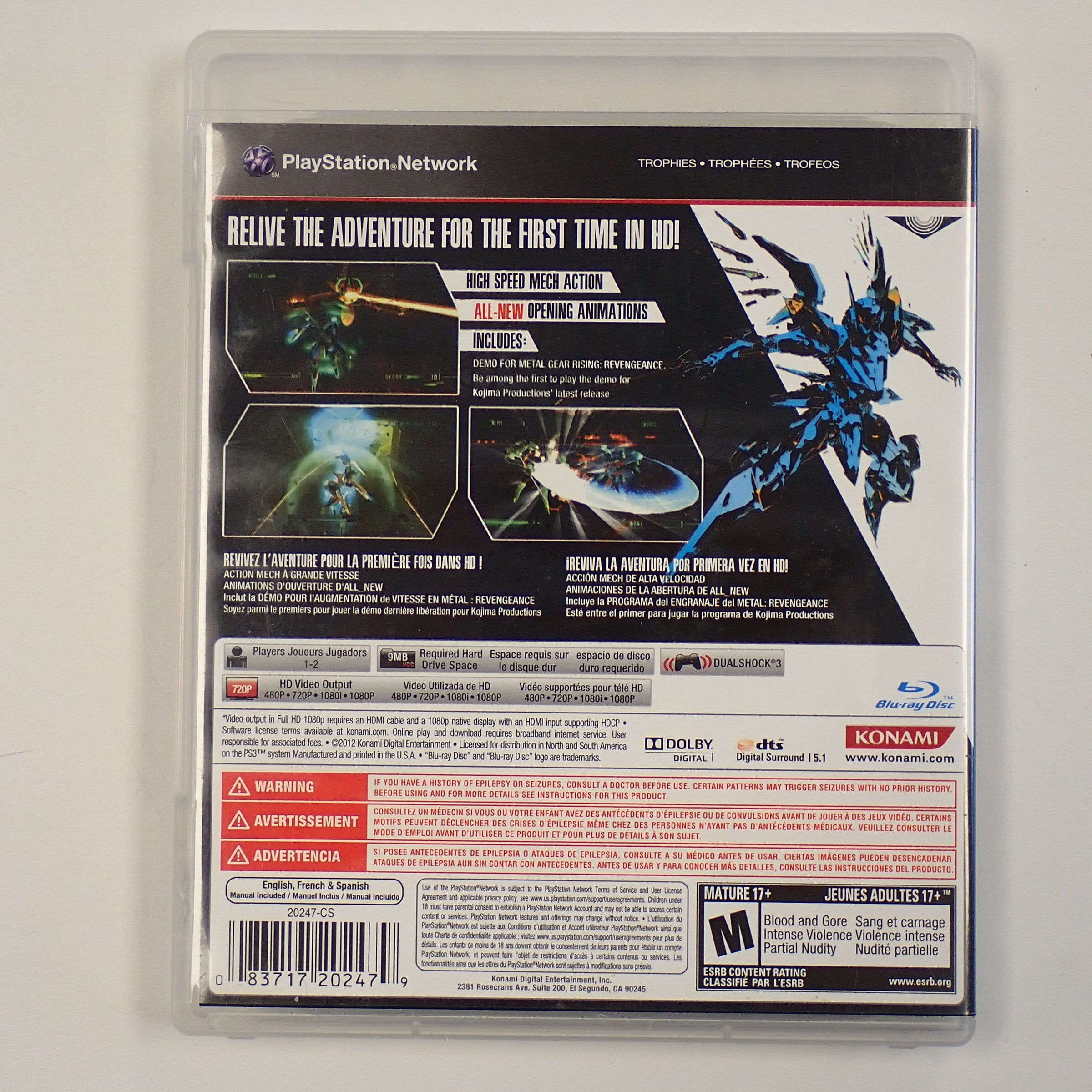 Zone of the Enders [HD Collection] - PS3