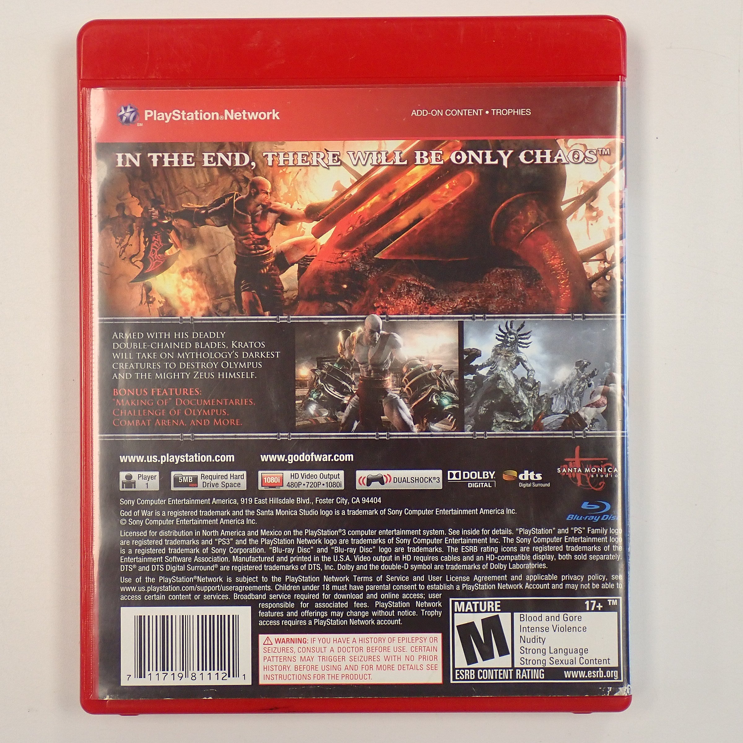 God of War III [Greatest Hits] - PS3