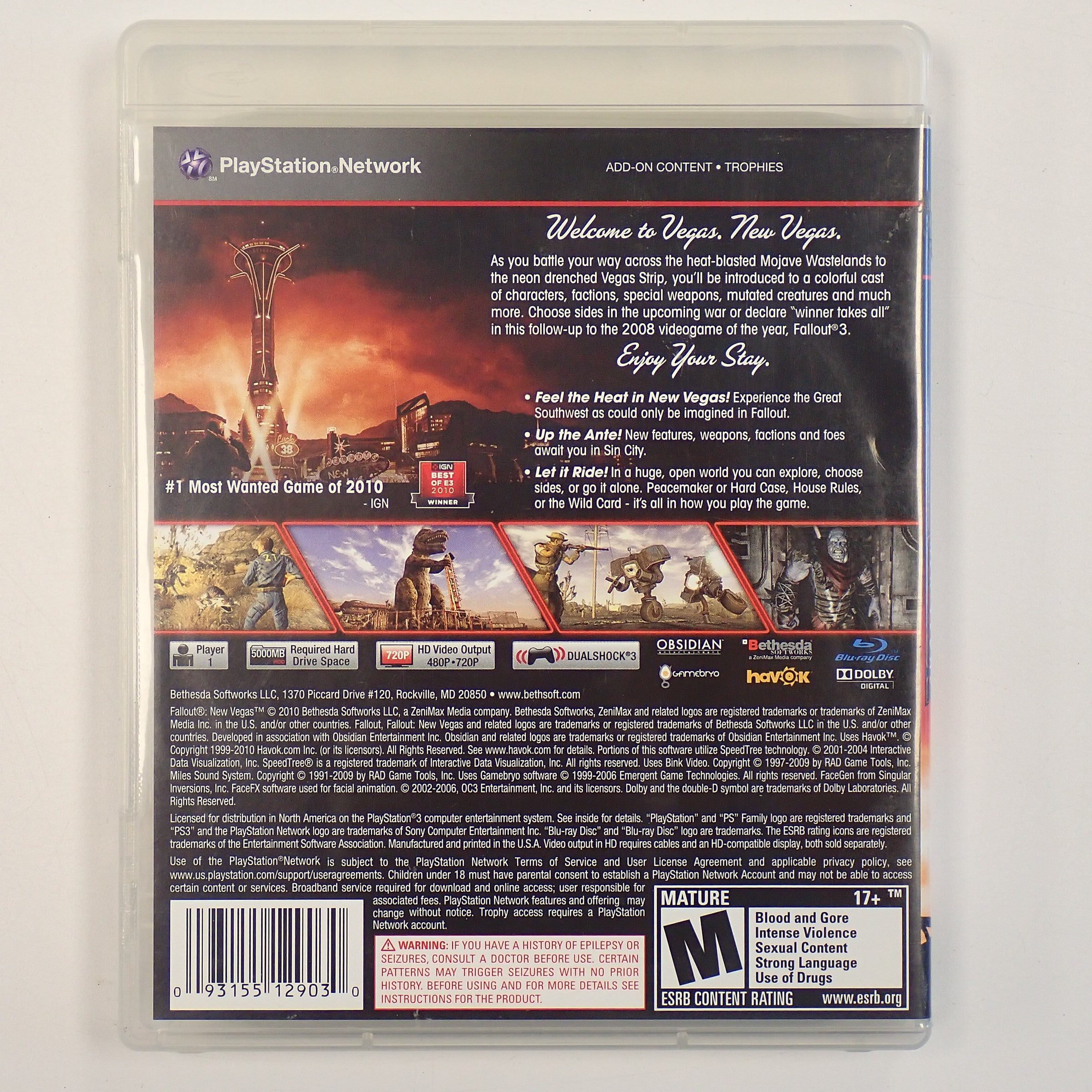 Fallout New Vegas - PS3