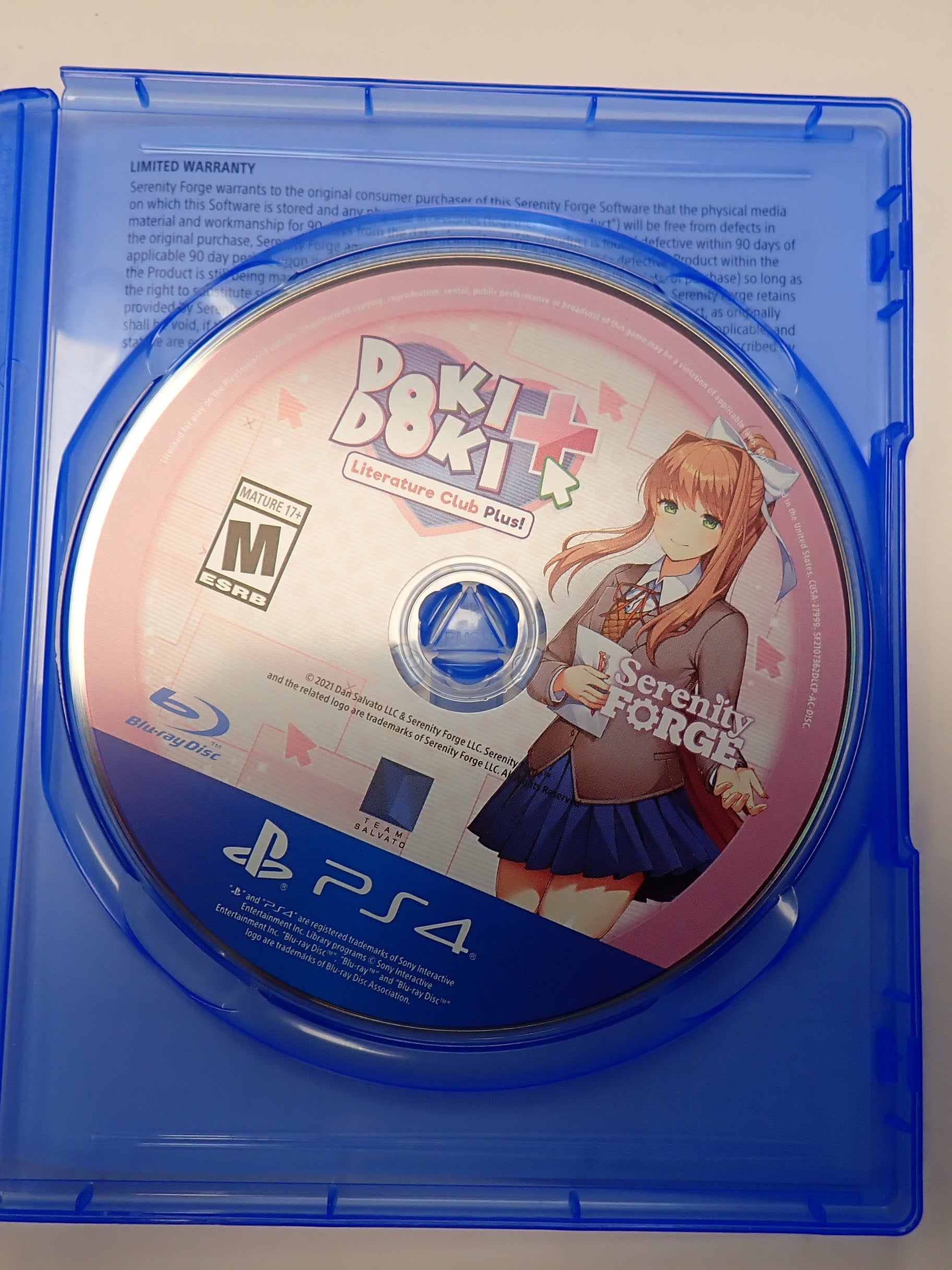 Doki Doki Literature Club Plus - PS4 [Pre-Owned]