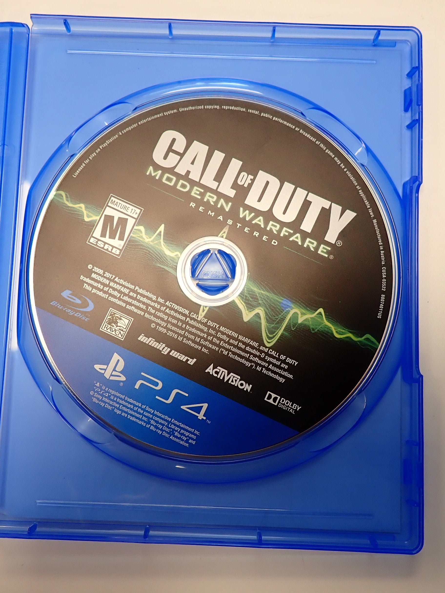 Call of Duty: Modern Warfare Remastered - PS4 [Pre-Owned]