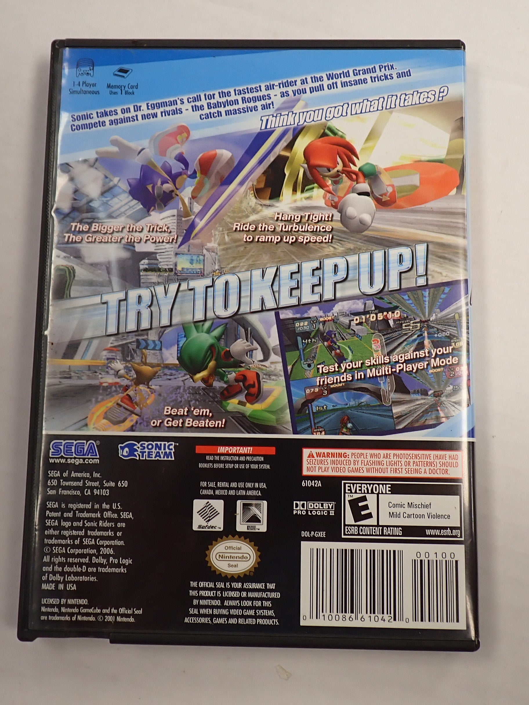Sonic Riders - GameCube [Pre-Owned]