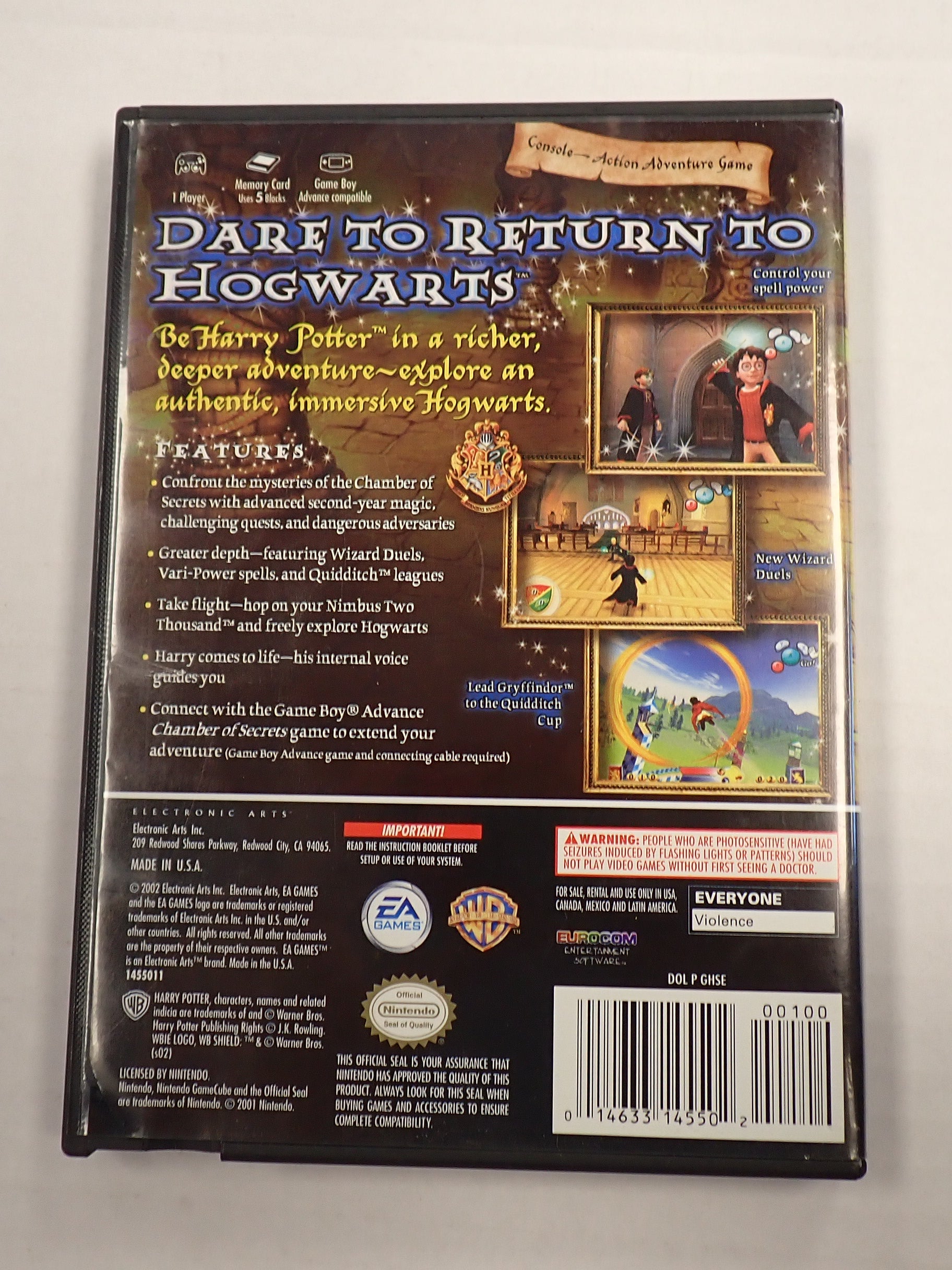 Harry Potter and the Chamber of Secrets - GameCube [Pre-Owned]