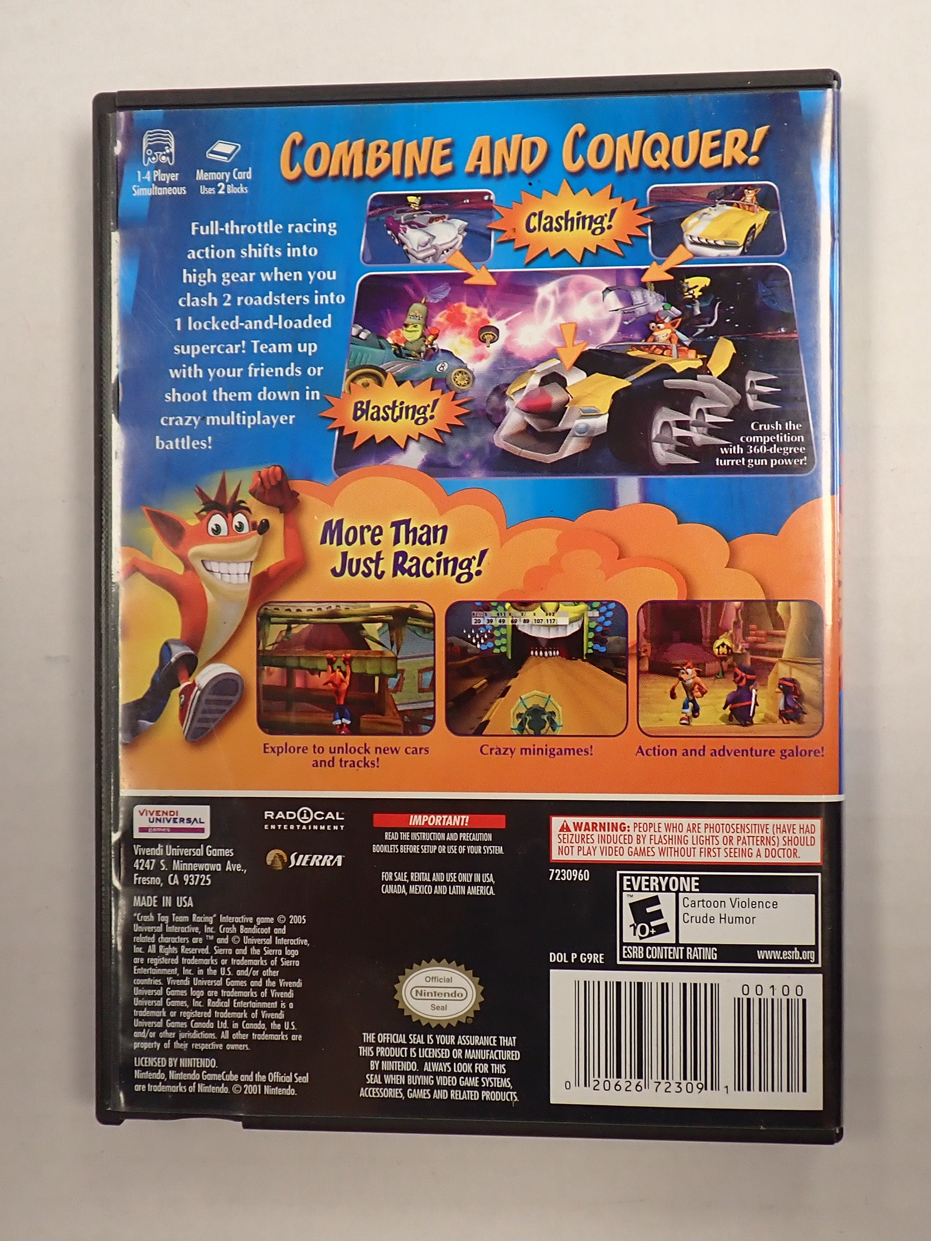 Crash Tag Team Racing - GameCube [Pre-Owned]