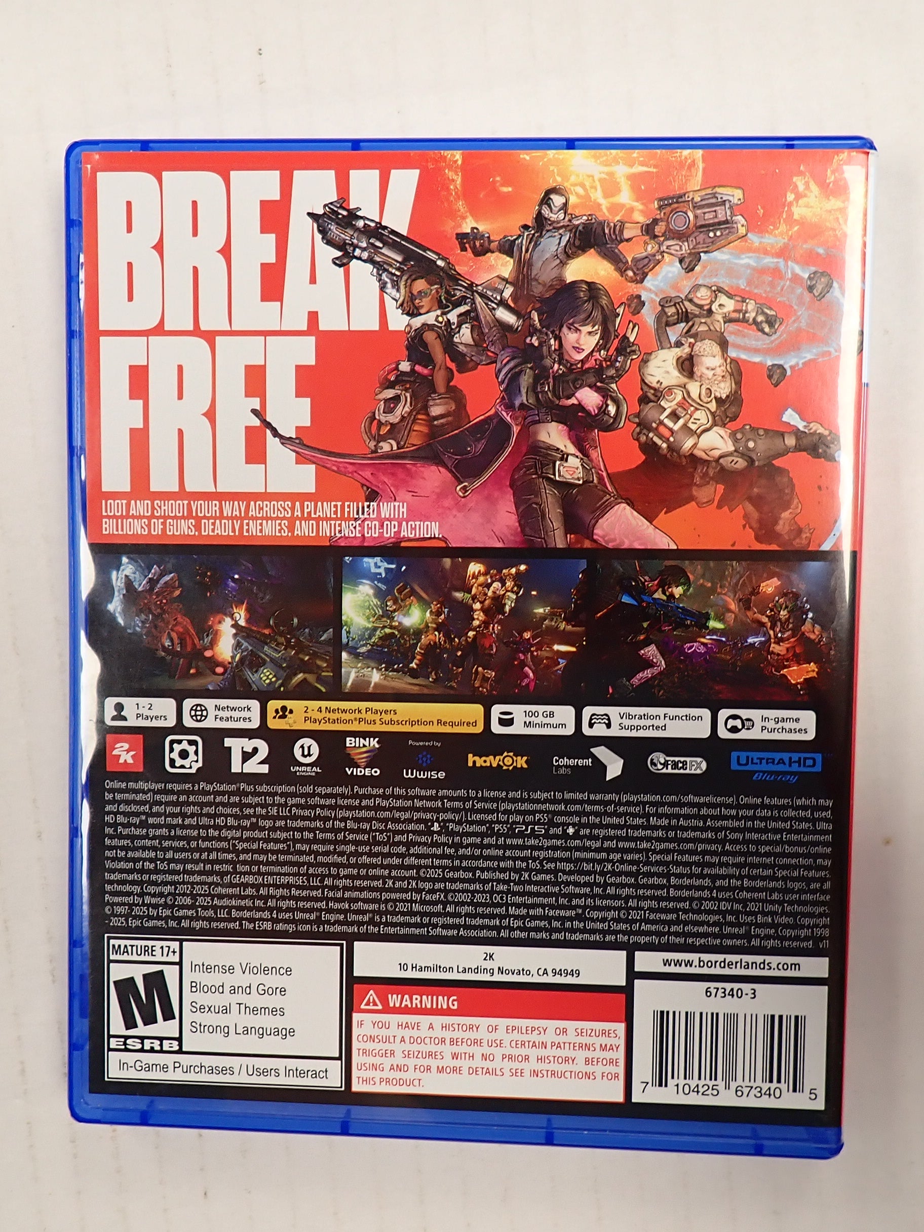 Borderlands 4 - PS5 [Pre-Owned]