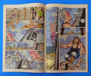 WCW #3 (1992) - VF/VF- 7.5-8.0 - Sting Photo Cover
