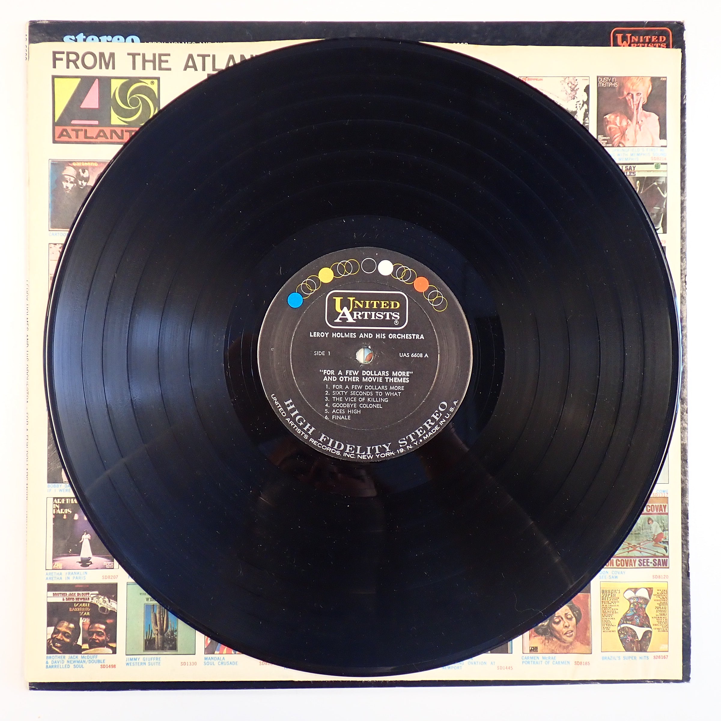 LeRoy Holmes And His Orchestra – For A Few Dollars More And Other Motion Picture Themes - Vinyl