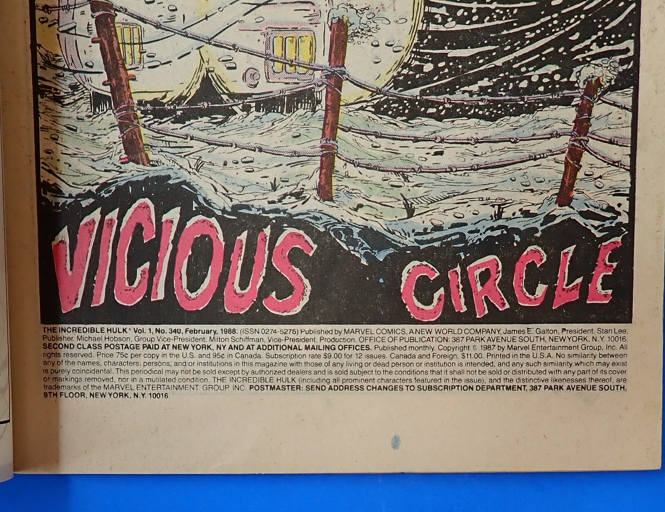 Incredible Hulk #340 (1988) - FN/FN- (5.5-6.0) - Iconic McFarlane Cover
